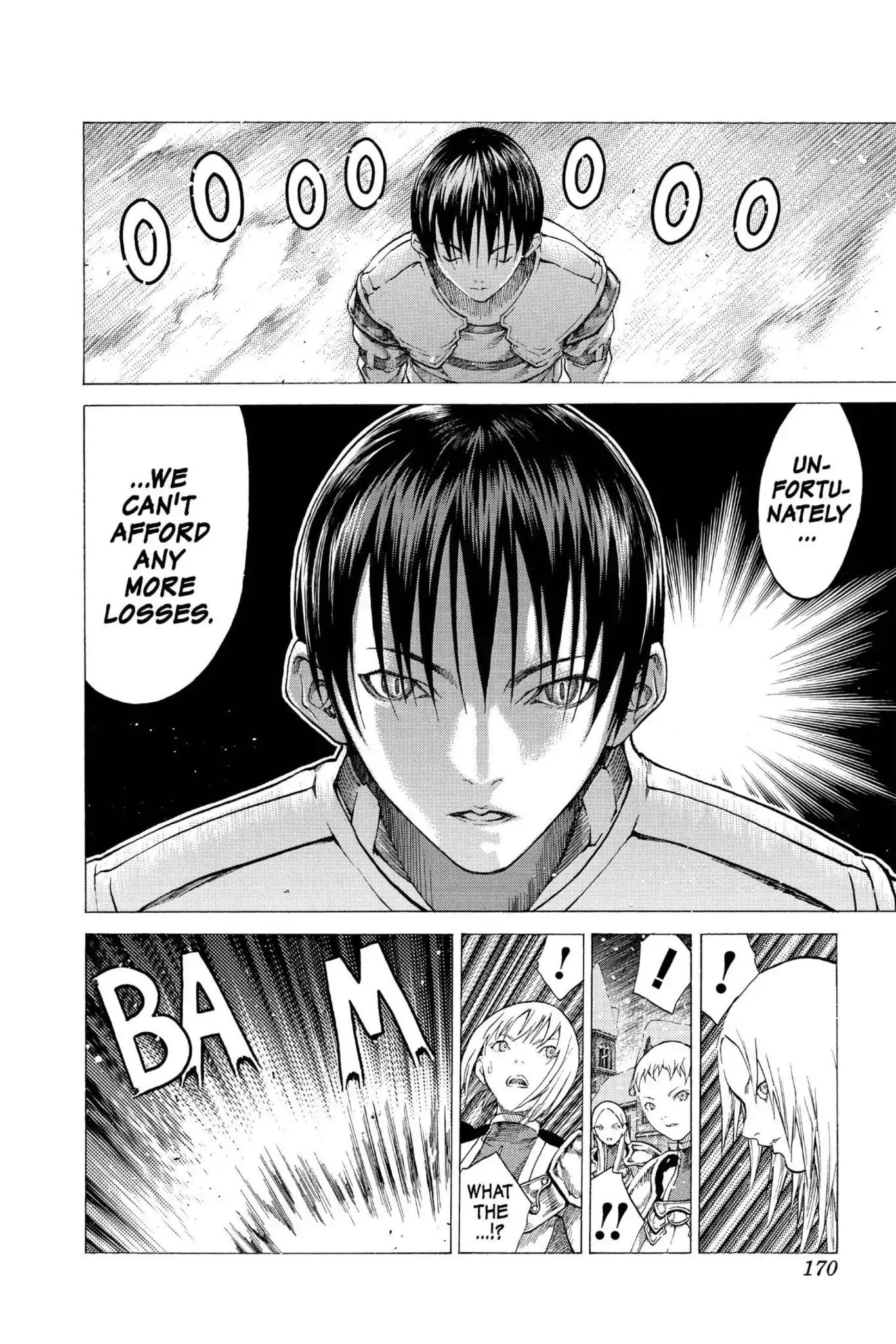 Claymore Chapter 57 page 11 - Chapter 57: Vol.10 Scene 57: The Assault on Pieta, Part 1