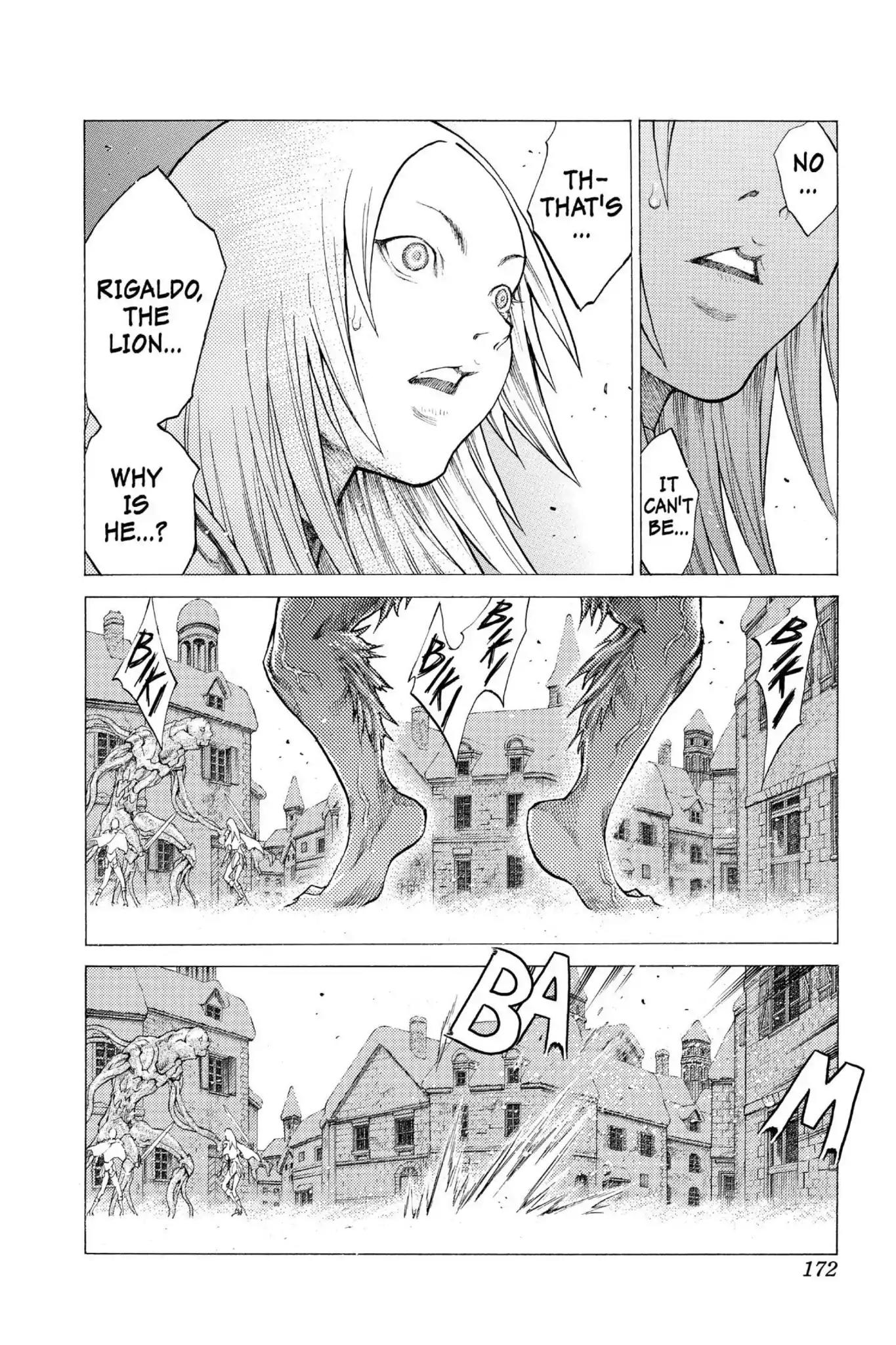 Claymore Chapter 57 page 13 - Chapter 57: Vol.10 Scene 57: The Assault on Pieta, Part 1