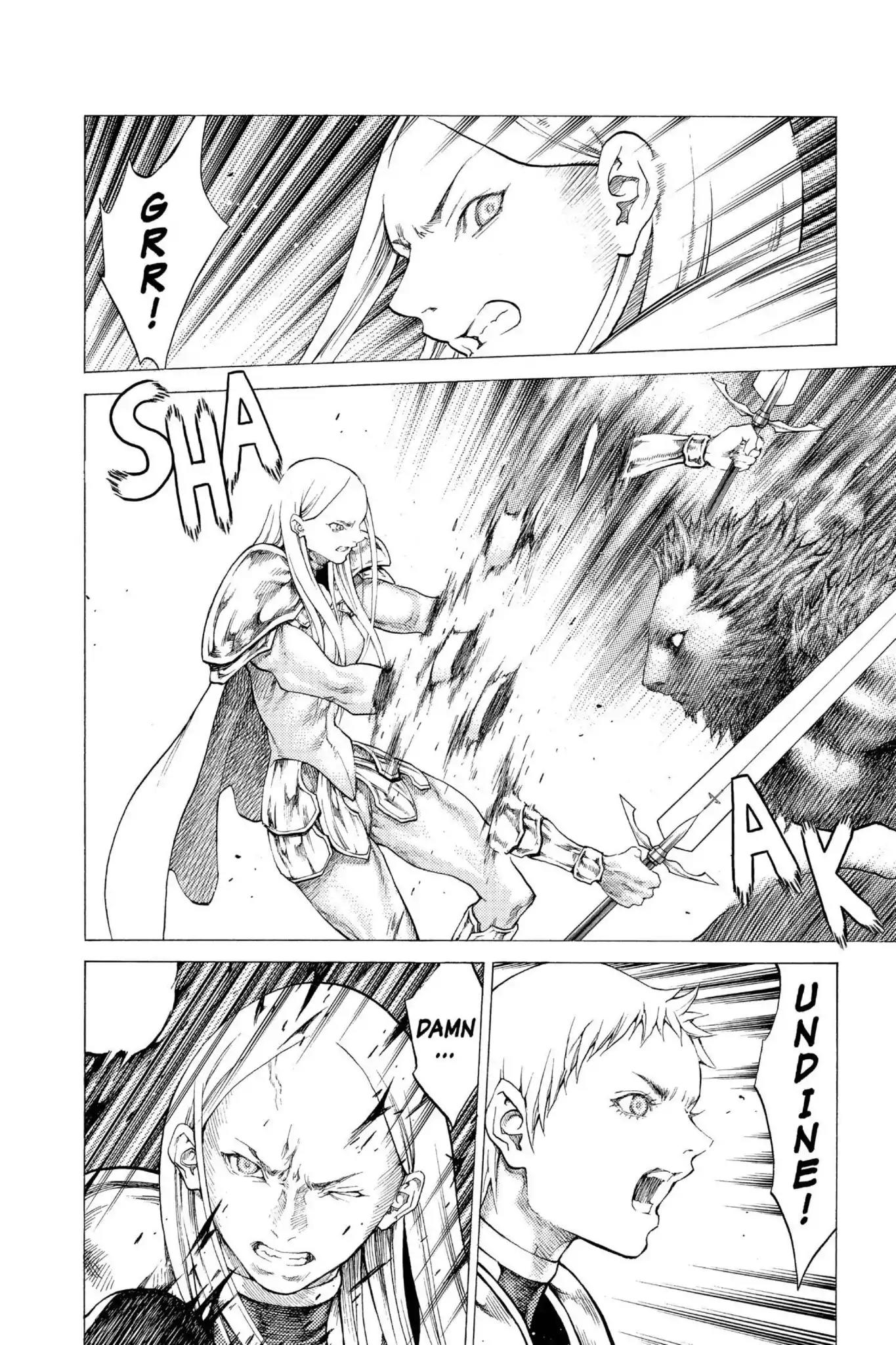 Claymore Chapter 57 page 17 - Chapter 57: Vol.10 Scene 57: The Assault on Pieta, Part 1