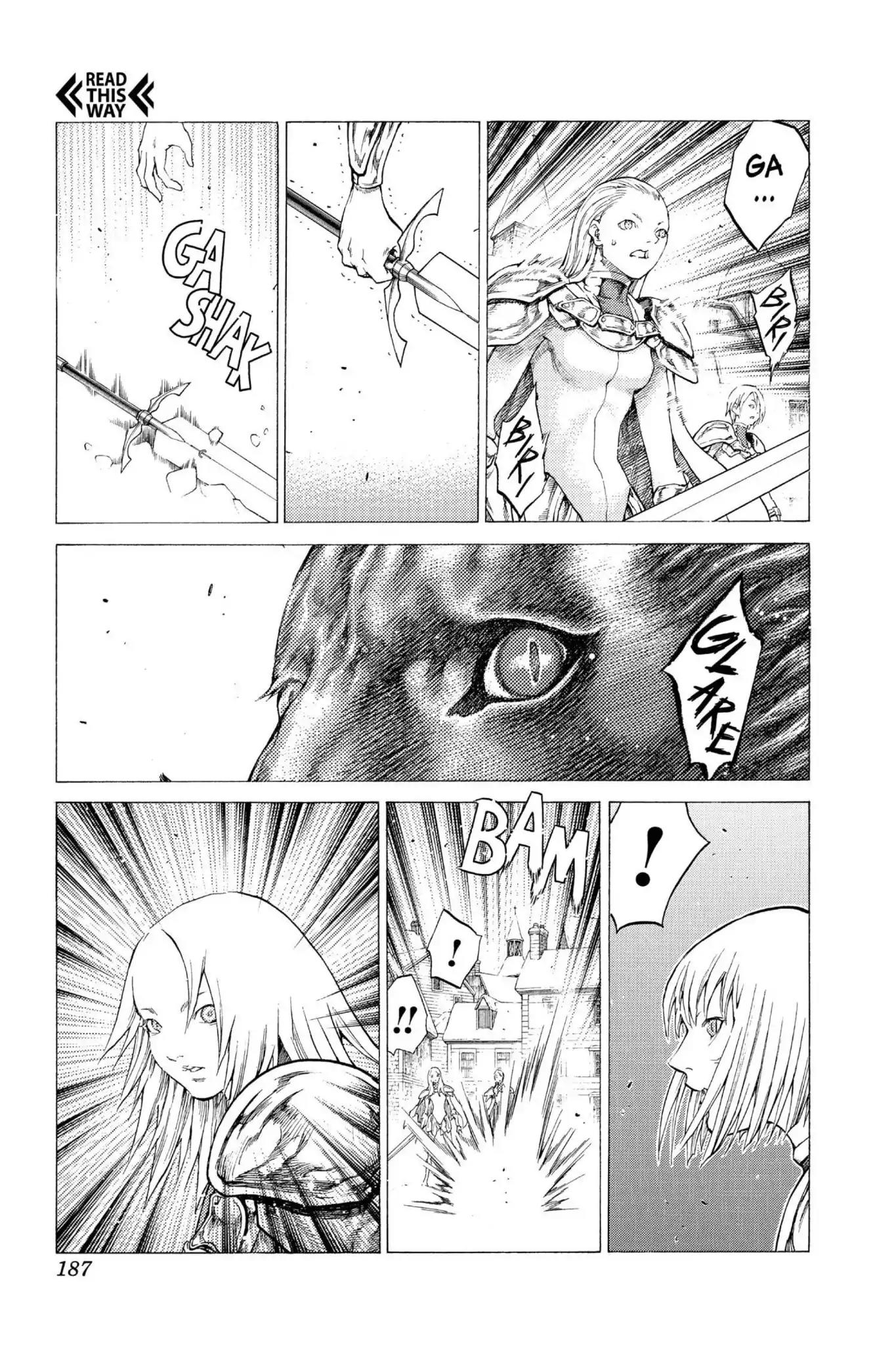 Claymore Chapter 57 page 28 - Chapter 57: Vol.10 Scene 57: The Assault on Pieta, Part 1
