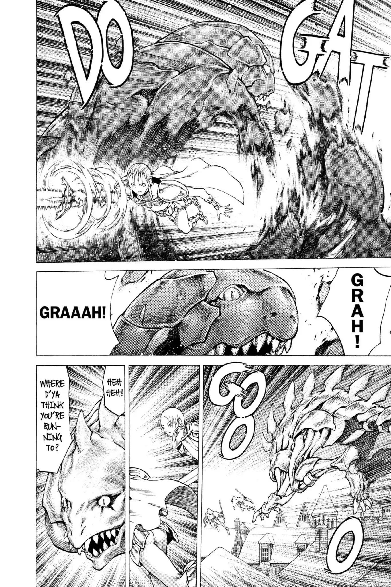 Claymore Chapter 57 page 5 - Chapter 57: Vol.10 Scene 57: The Assault on Pieta, Part 1