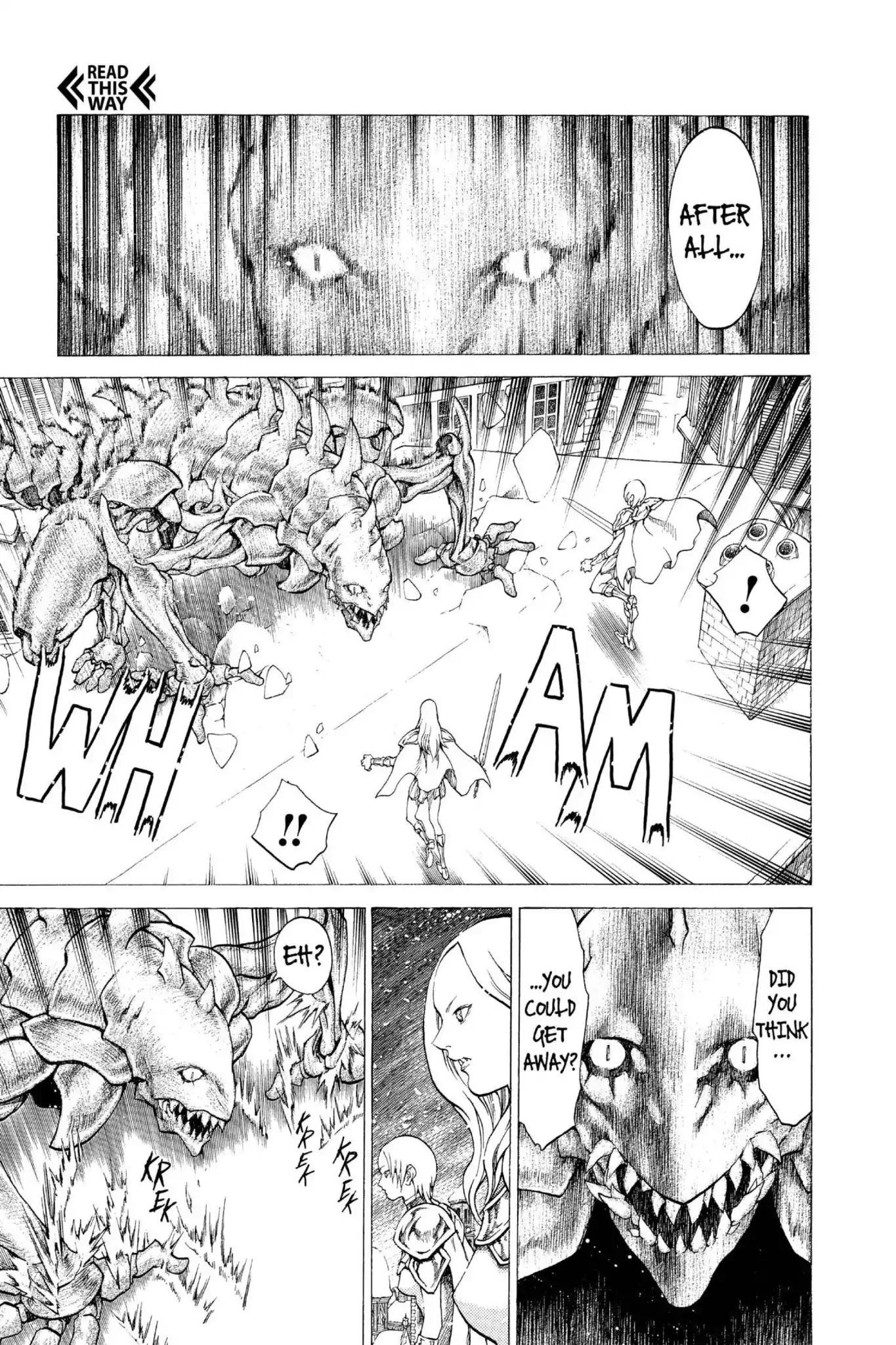 Claymore Chapter 57 page 6 - Chapter 57: Vol.10 Scene 57: The Assault on Pieta, Part 1
