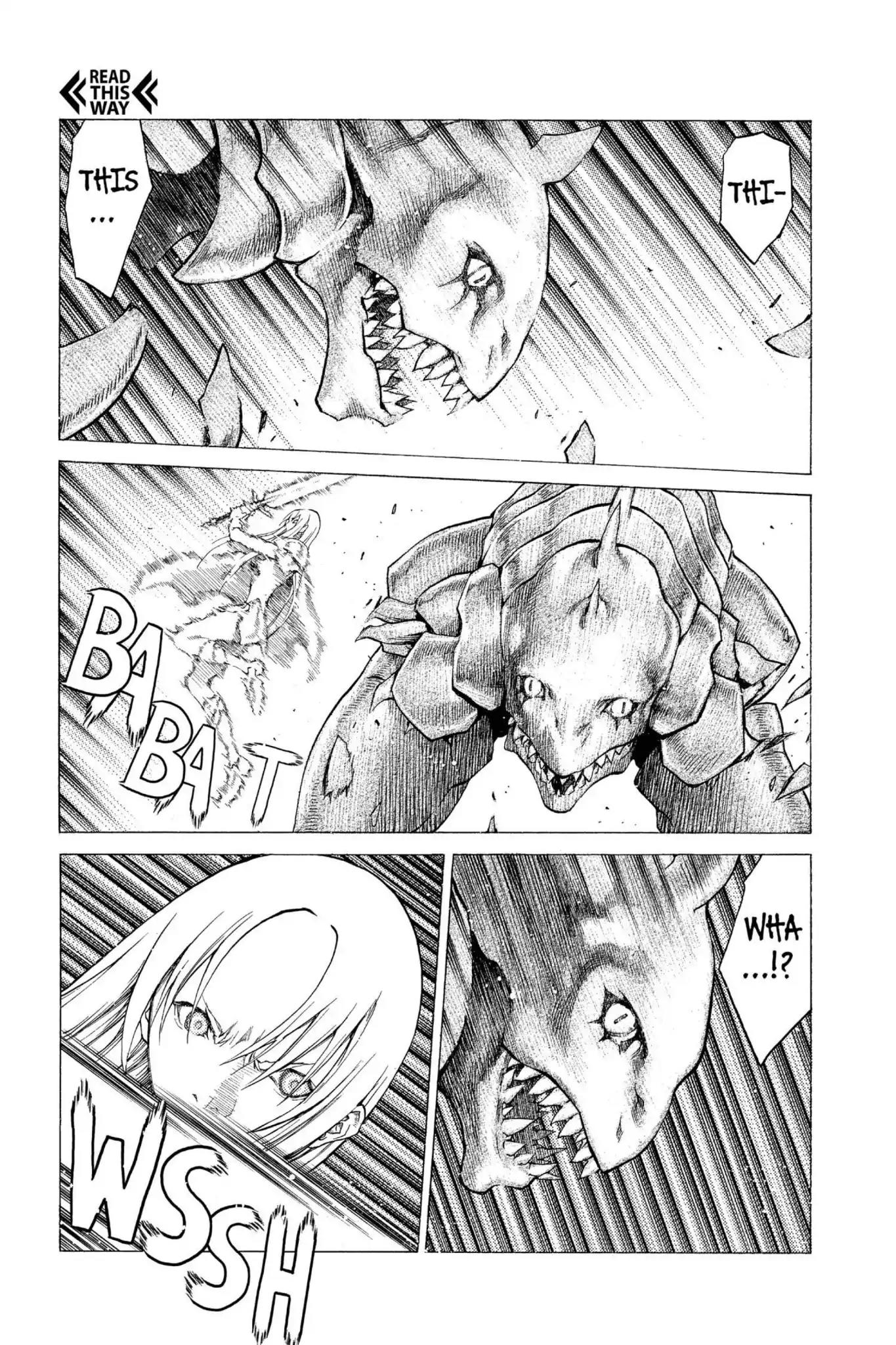 Claymore Chapter 57 page 8 - Chapter 57: Vol.10 Scene 57: The Assault on Pieta, Part 1