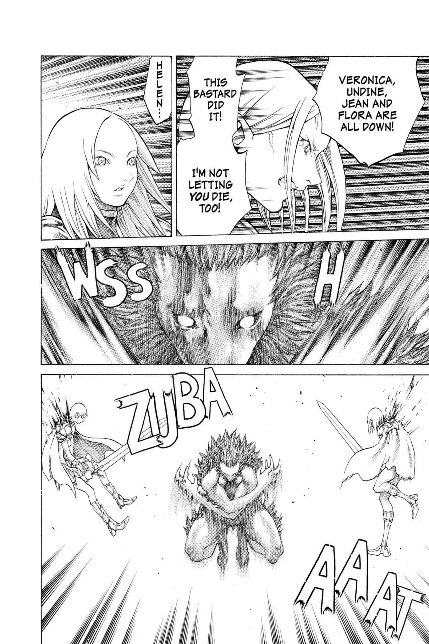Claymore Chapter 58 page 10 - Chapter 58: Vol.11 Scene 58: The Assault on Pieta, Part 2