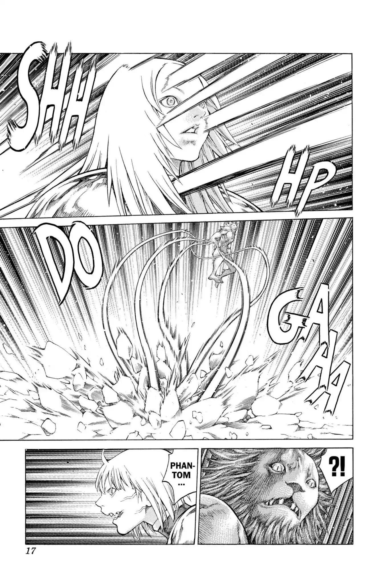 Claymore Chapter 58 page 17 - Chapter 58: Vol.11 Scene 58: The Assault on Pieta, Part 2