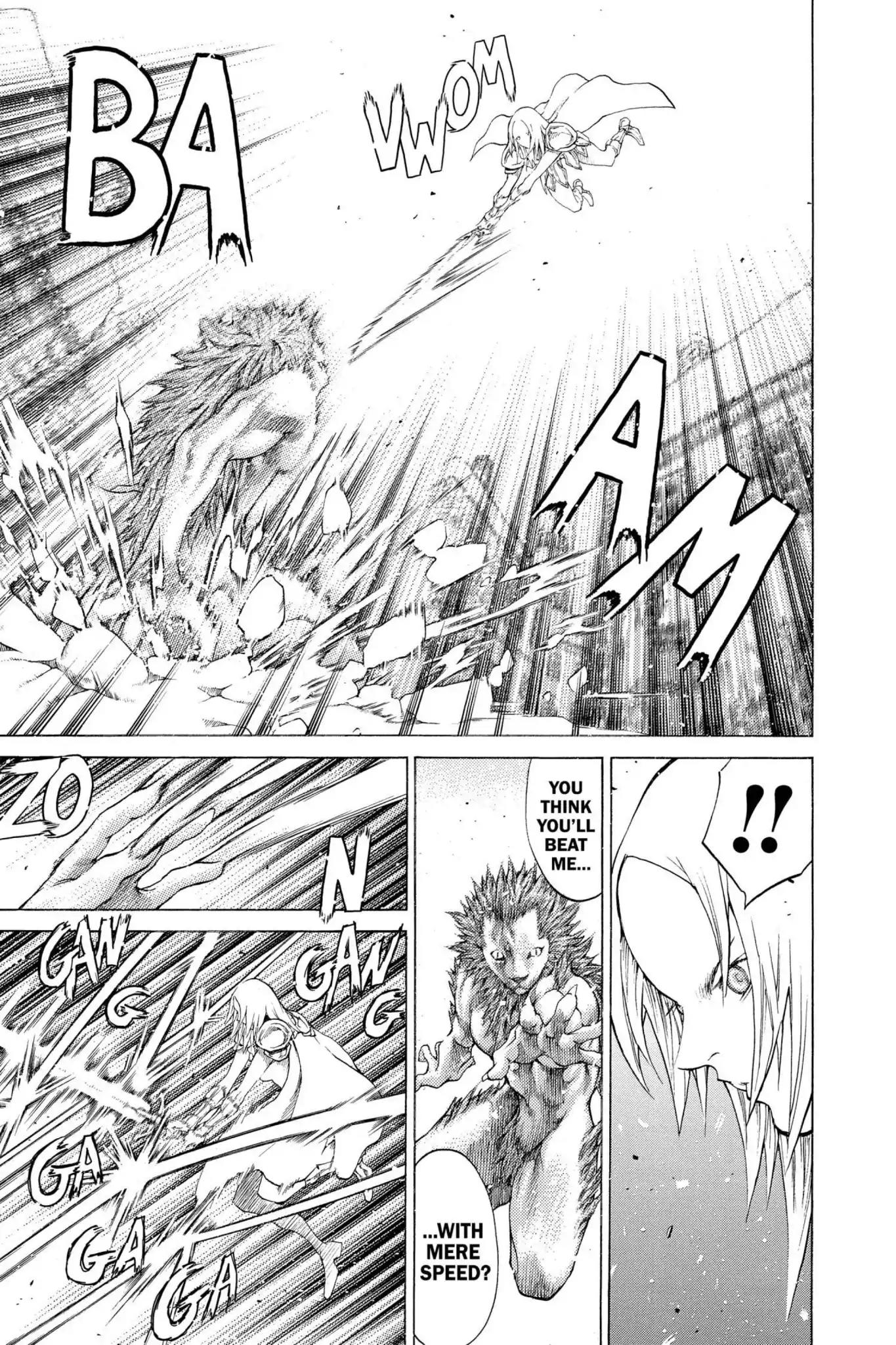 Claymore Chapter 58 page 19 - Chapter 58: Vol.11 Scene 58: The Assault on Pieta, Part 2