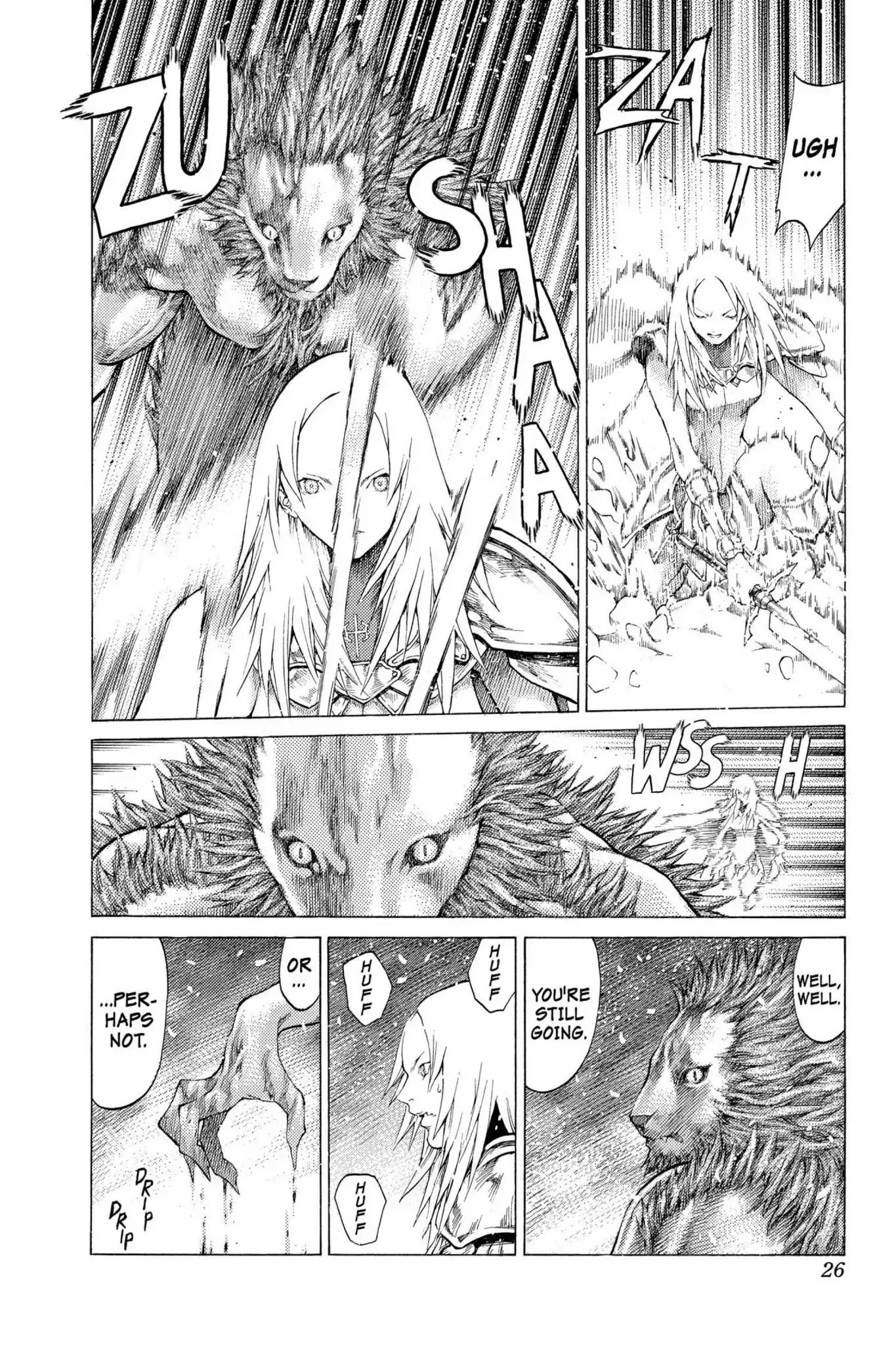 Claymore Chapter 58 page 26 - Chapter 58: Vol.11 Scene 58: The Assault on Pieta, Part 2