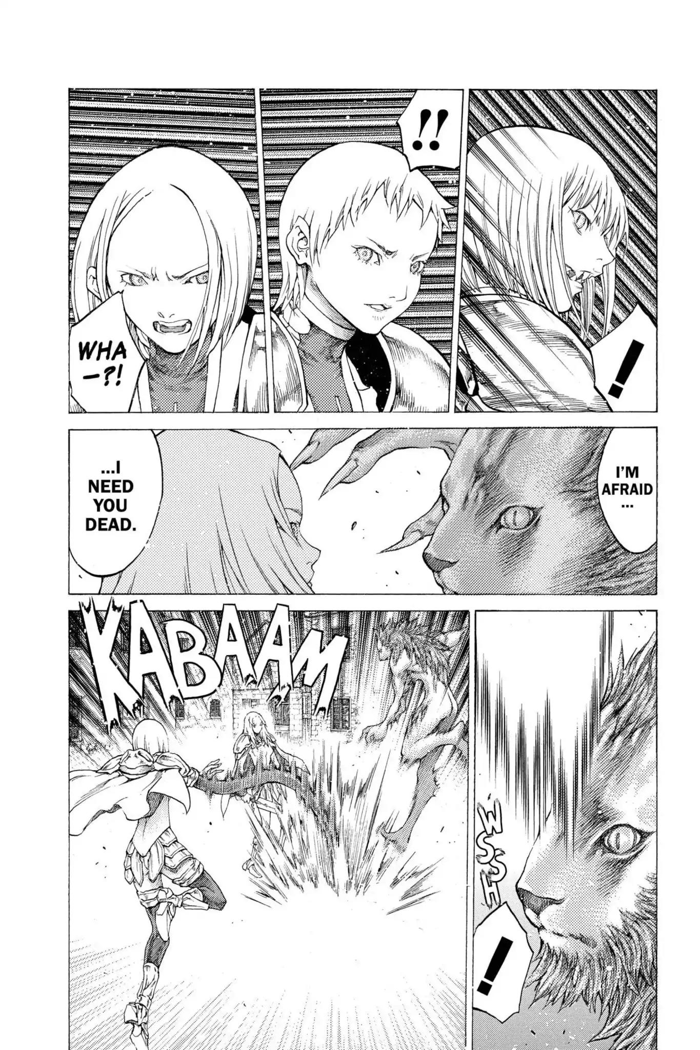 Claymore Chapter 58 page 8 - Chapter 58: Vol.11 Scene 58: The Assault on Pieta, Part 2
