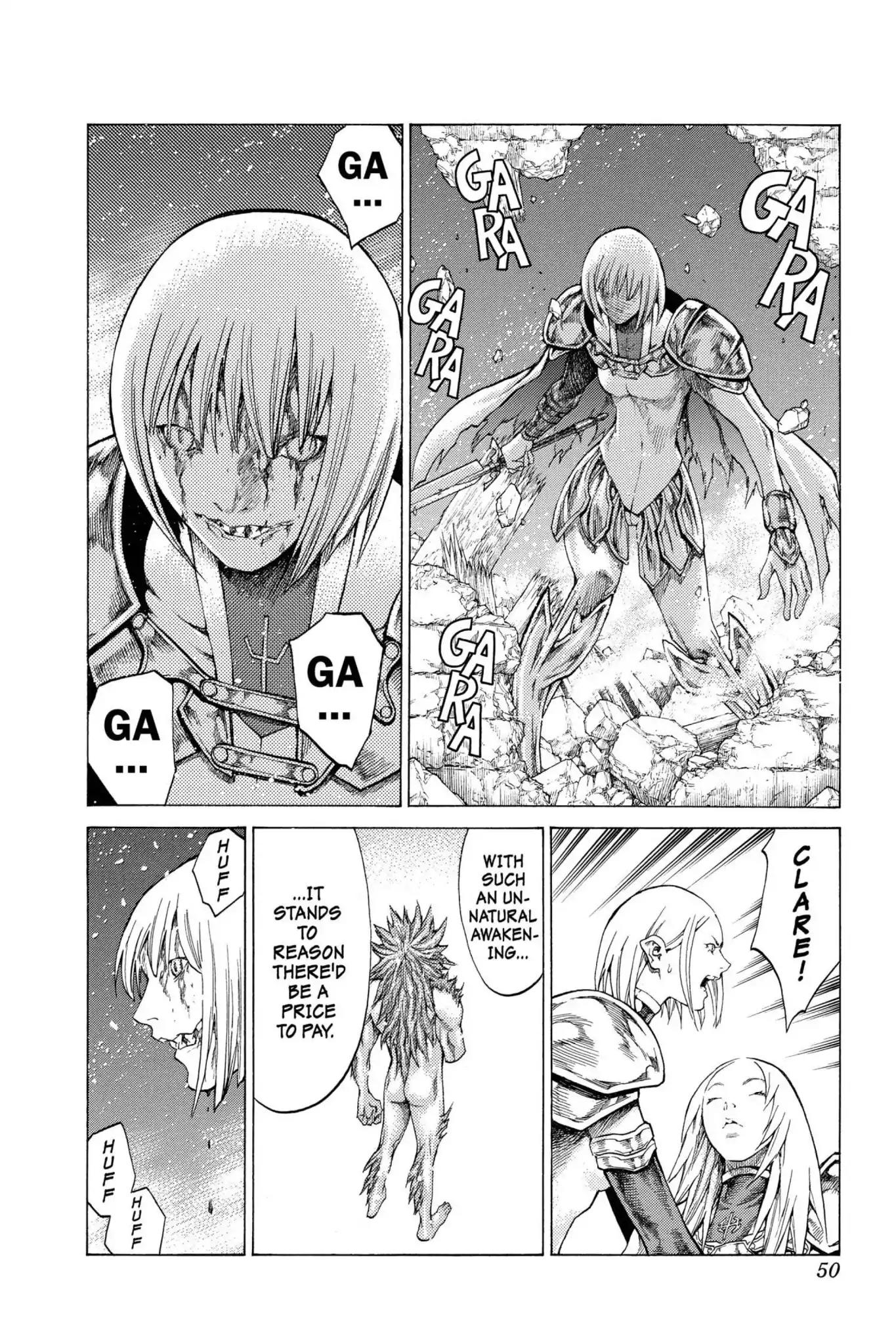 Claymore Chapter 59 page 11 - Chapter 59: Vol.11 Scene 59: The Assault on Pieta, Part 3