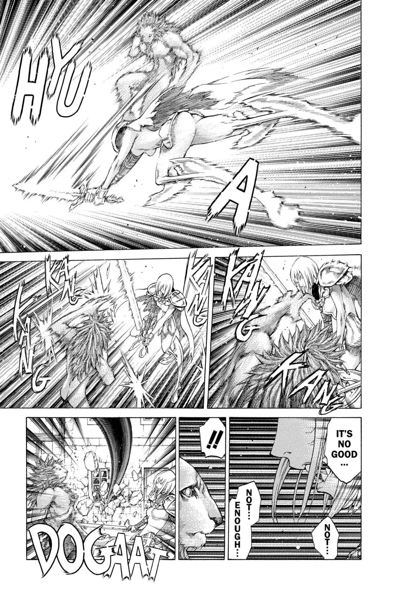 Claymore Chapter 59 page 16 - Chapter 59: Vol.11 Scene 59: The Assault on Pieta, Part 3