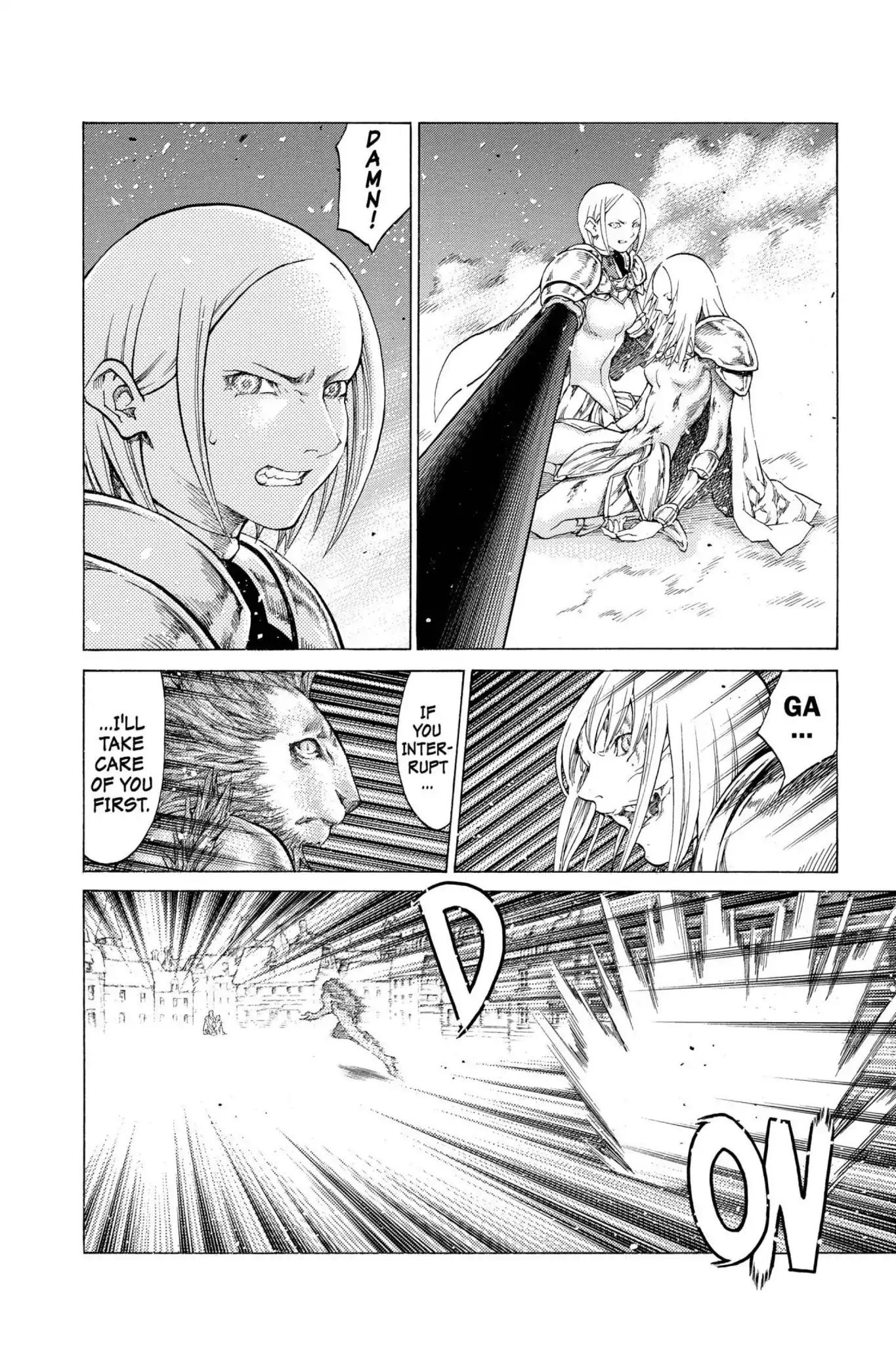 Claymore Chapter 59 page 17 - Chapter 59: Vol.11 Scene 59: The Assault on Pieta, Part 3