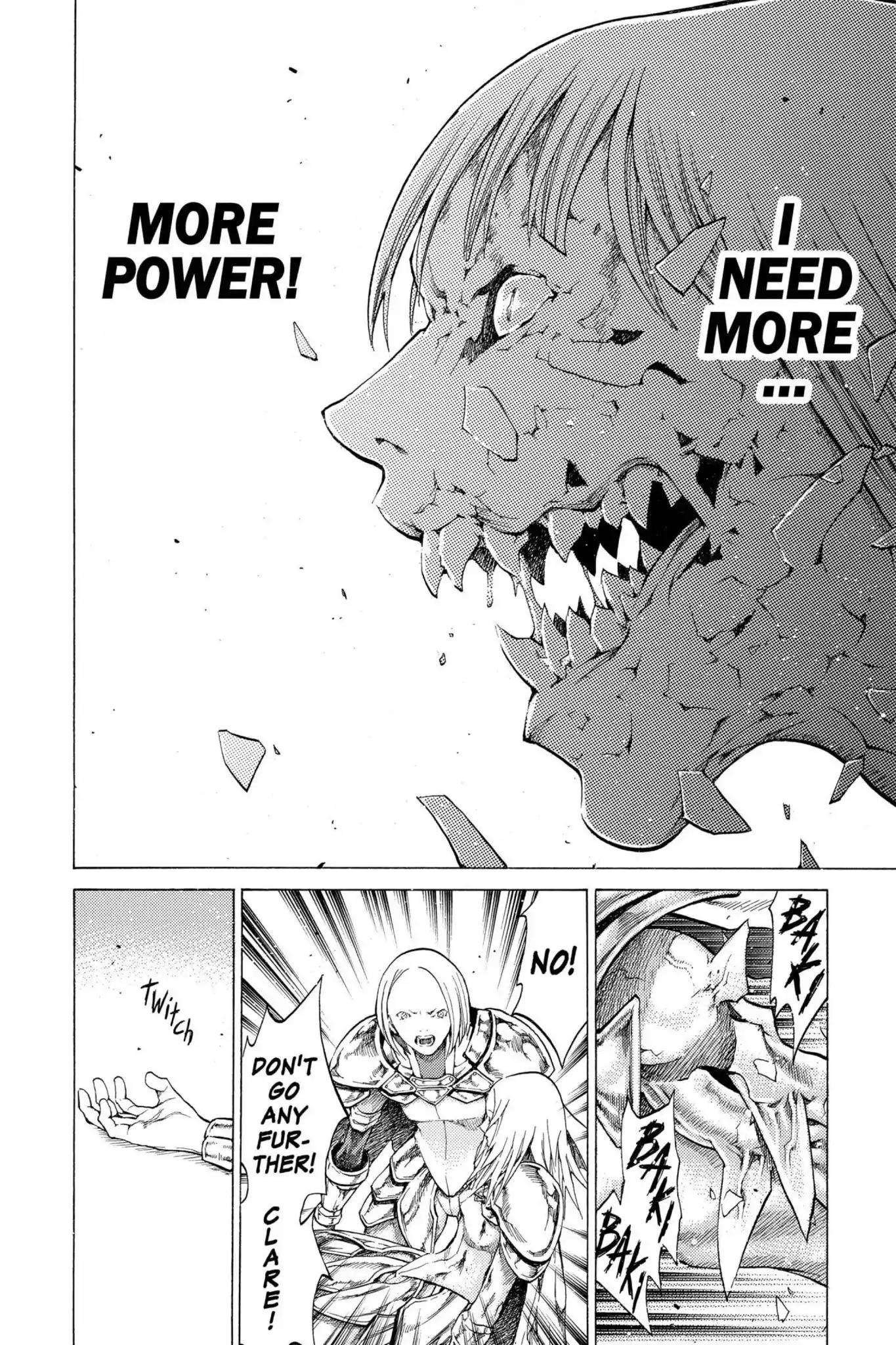 Claymore Chapter 59 page 25 - Chapter 59: Vol.11 Scene 59: The Assault on Pieta, Part 3