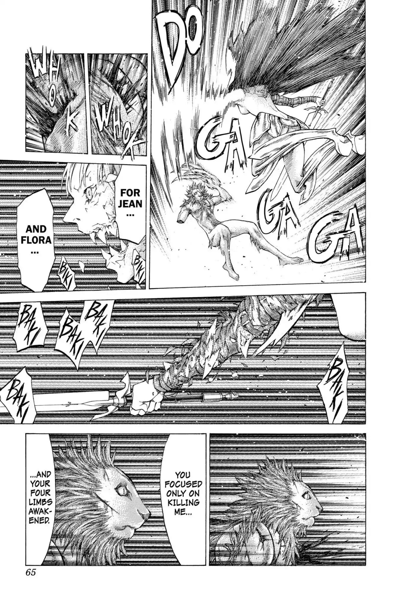 Claymore Chapter 59 page 26 - Chapter 59: Vol.11 Scene 59: The Assault on Pieta, Part 3