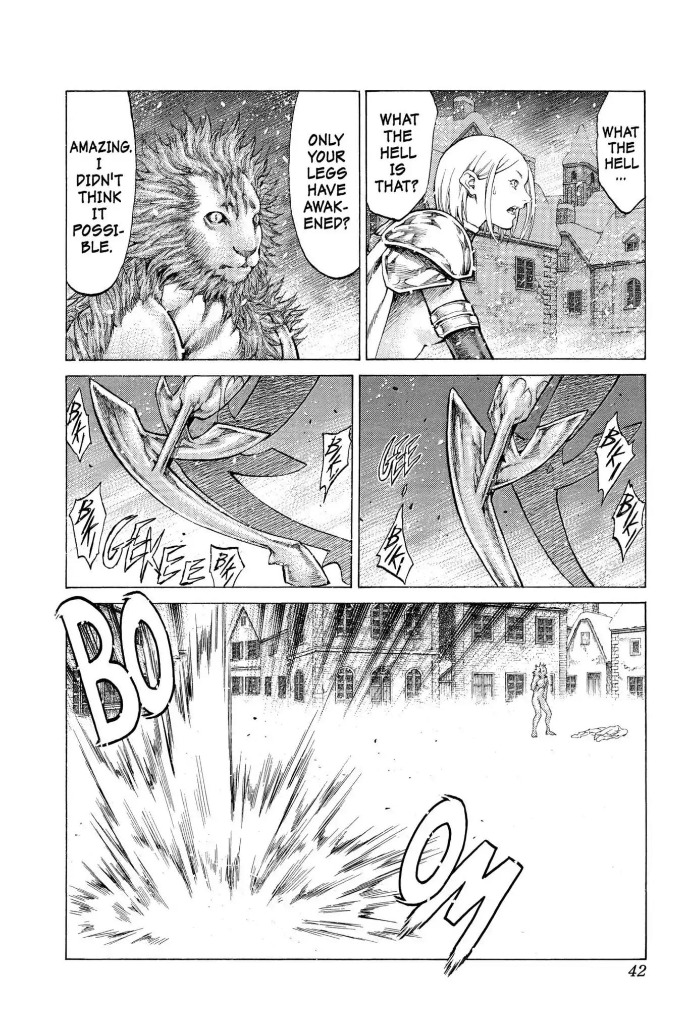 Claymore Chapter 59 page 3 - Chapter 59: Vol.11 Scene 59: The Assault on Pieta, Part 3