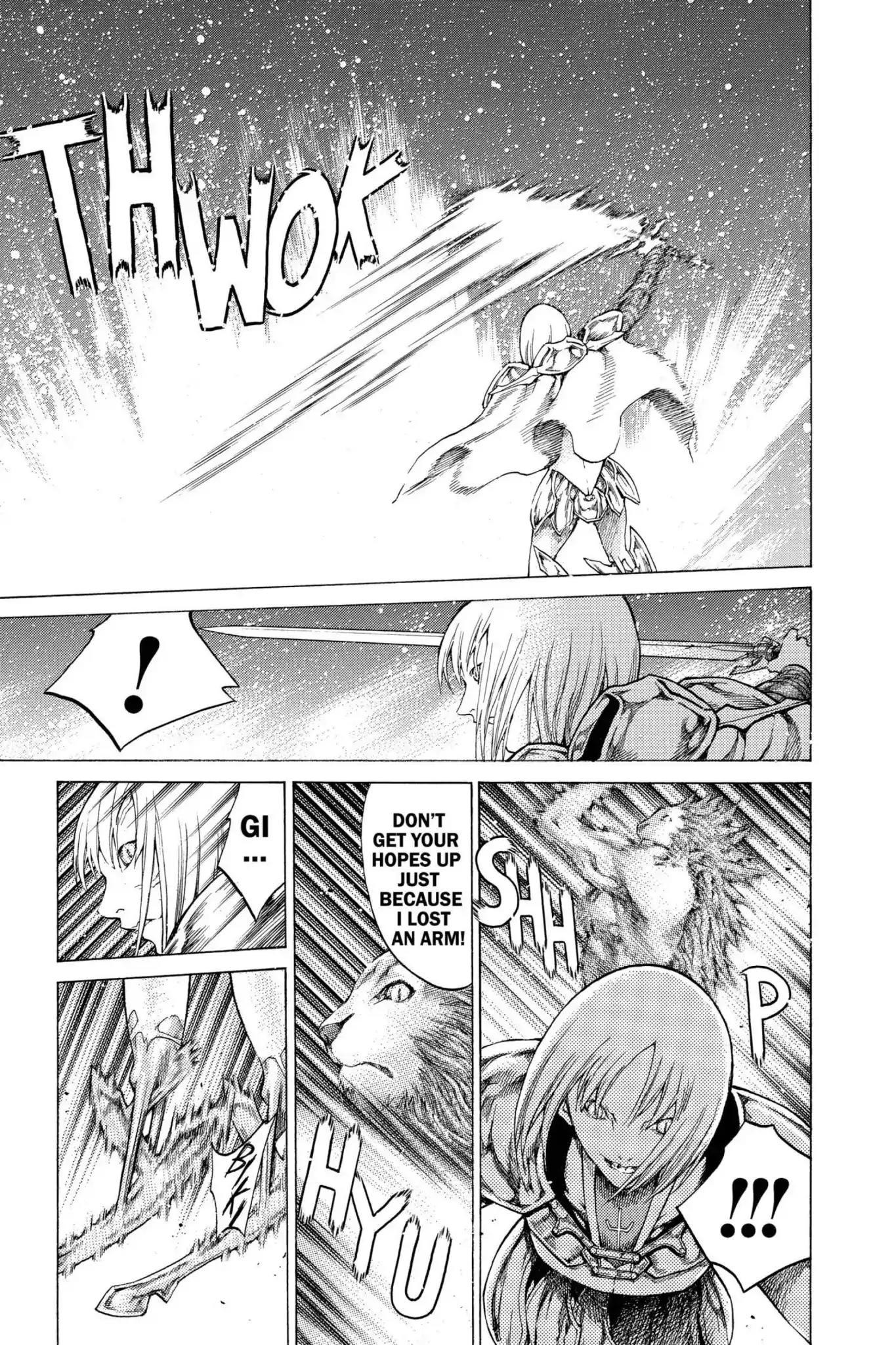 Claymore Chapter 59 page 8 - Chapter 59: Vol.11 Scene 59: The Assault on Pieta, Part 3