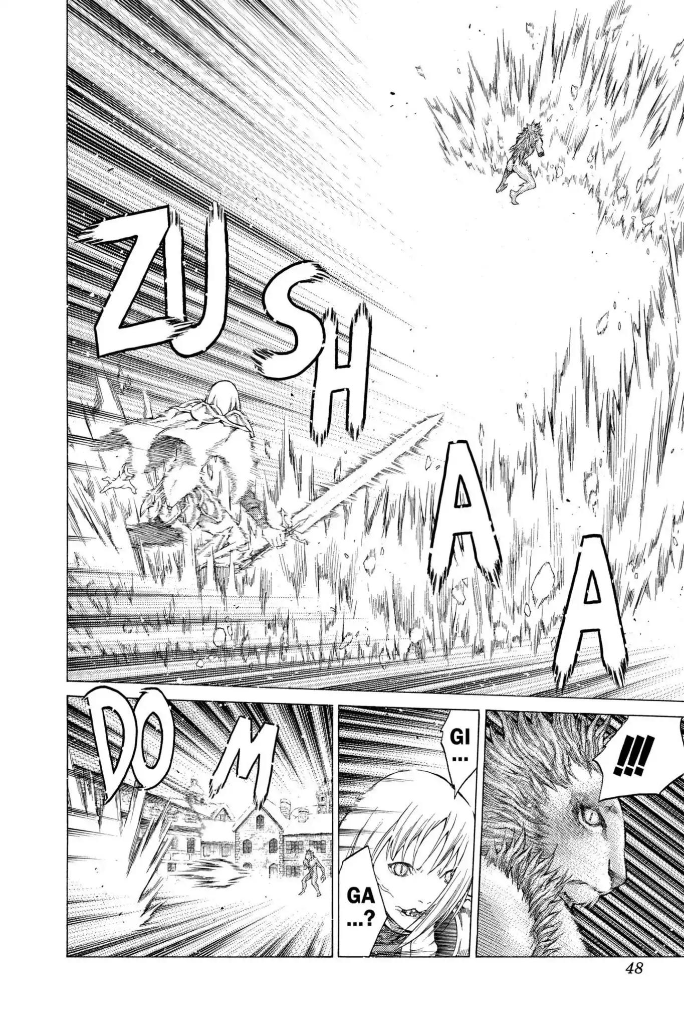 Claymore Chapter 59 page 9 - Chapter 59: Vol.11 Scene 59: The Assault on Pieta, Part 3