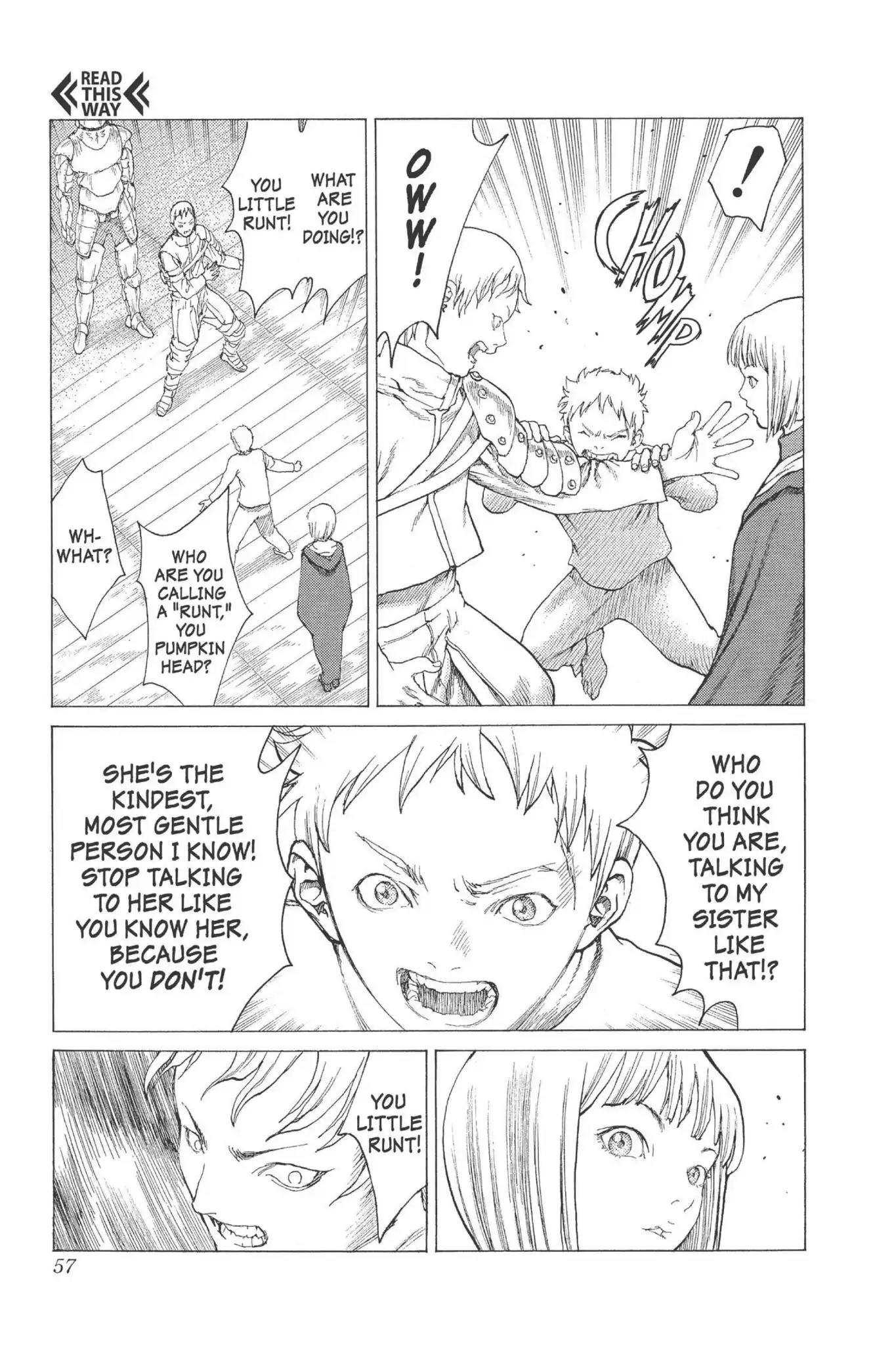 Claymore Chapter 6 page 10 - Chapter 6: Vol.2 Scene 6: Darkness in Paradise, Part 2