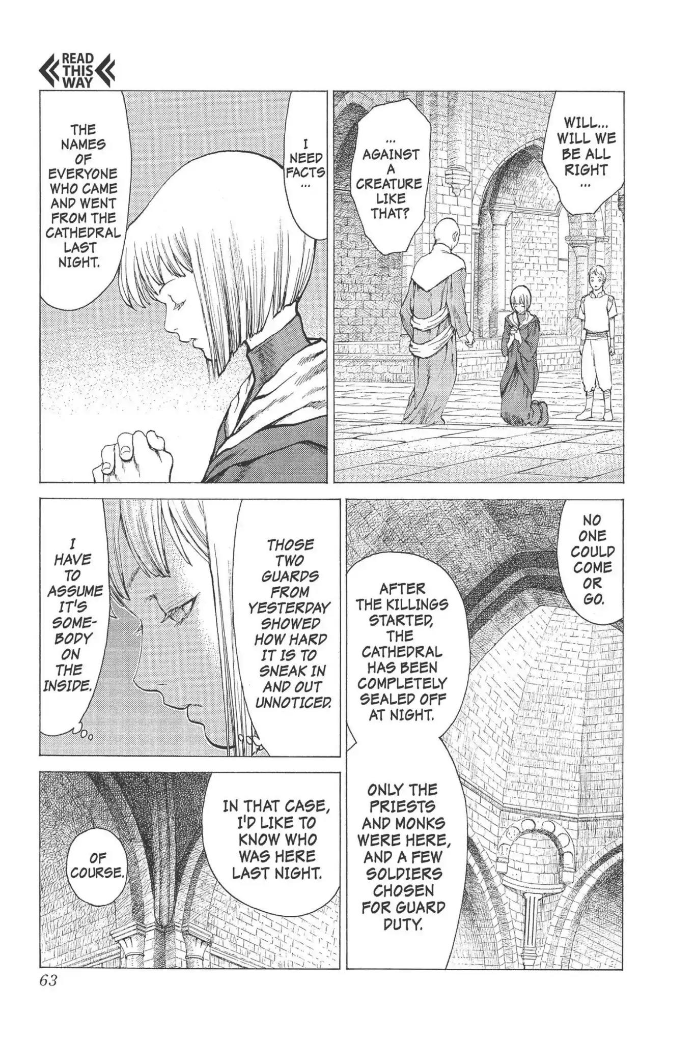 Claymore Chapter 6 page 16 - Chapter 6: Vol.2 Scene 6: Darkness in Paradise, Part 2