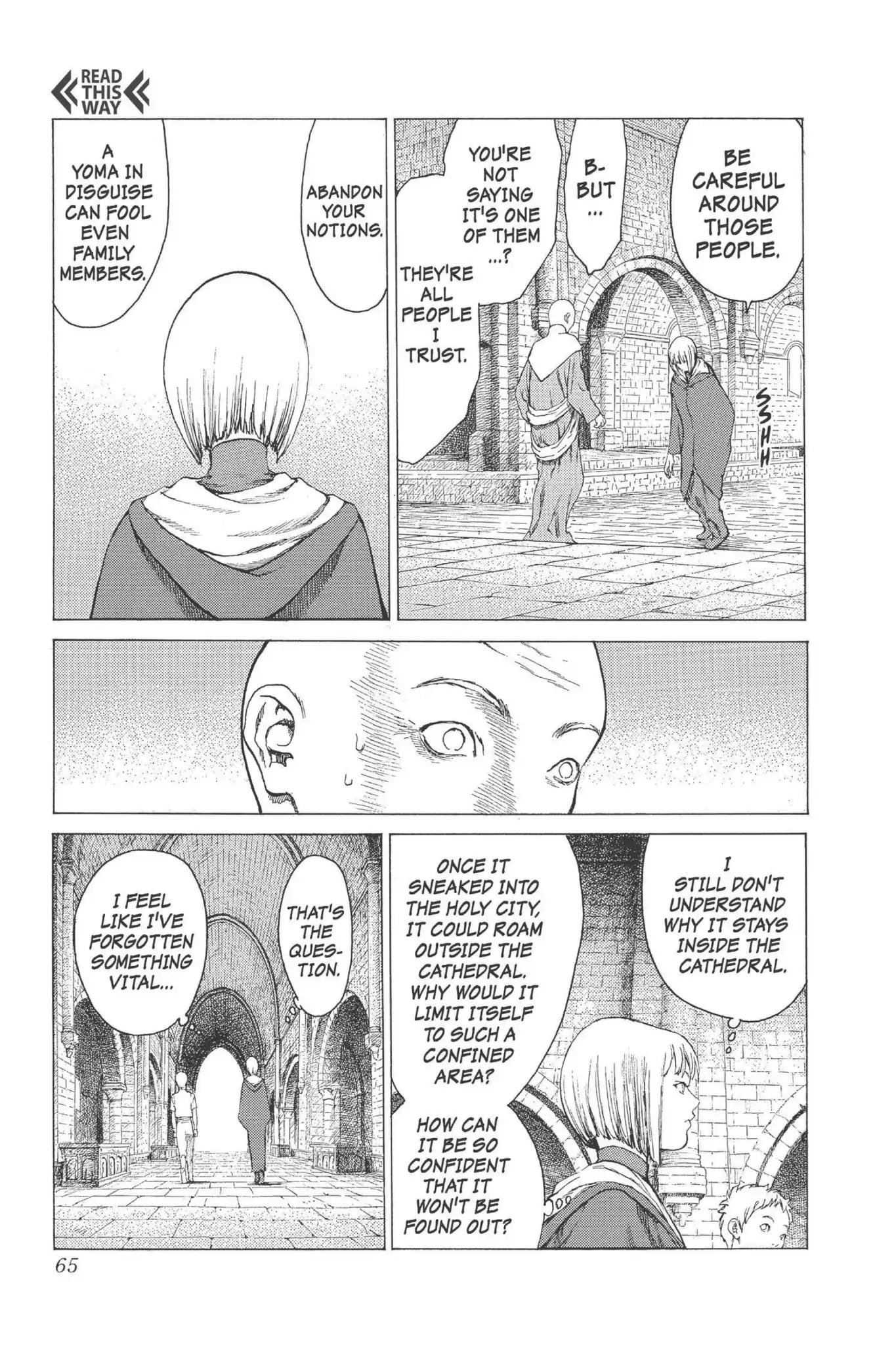 Claymore Chapter 6 page 18 - Chapter 6: Vol.2 Scene 6: Darkness in Paradise, Part 2