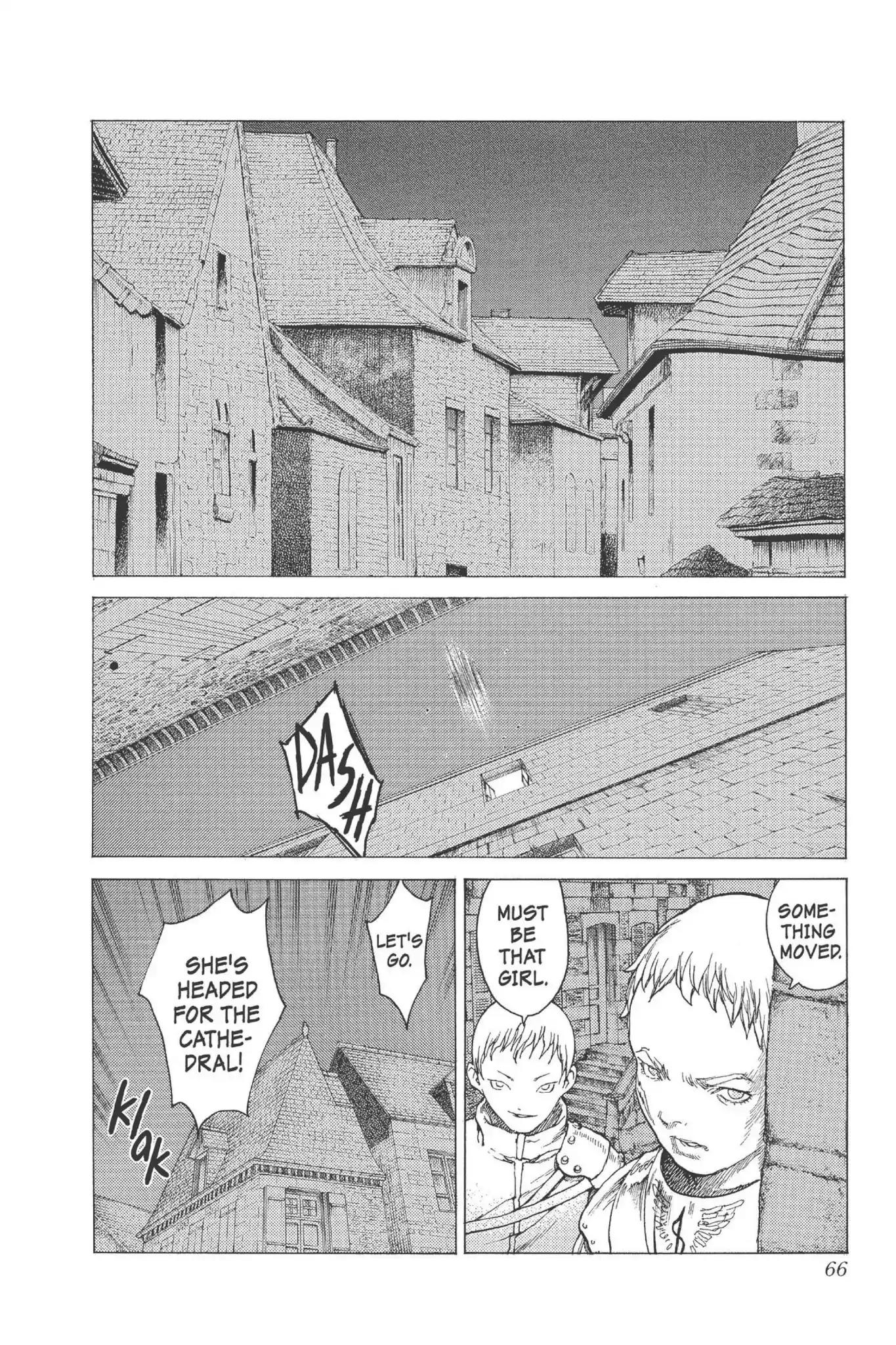 Claymore Chapter 6 page 19 - Chapter 6: Vol.2 Scene 6: Darkness in Paradise, Part 2