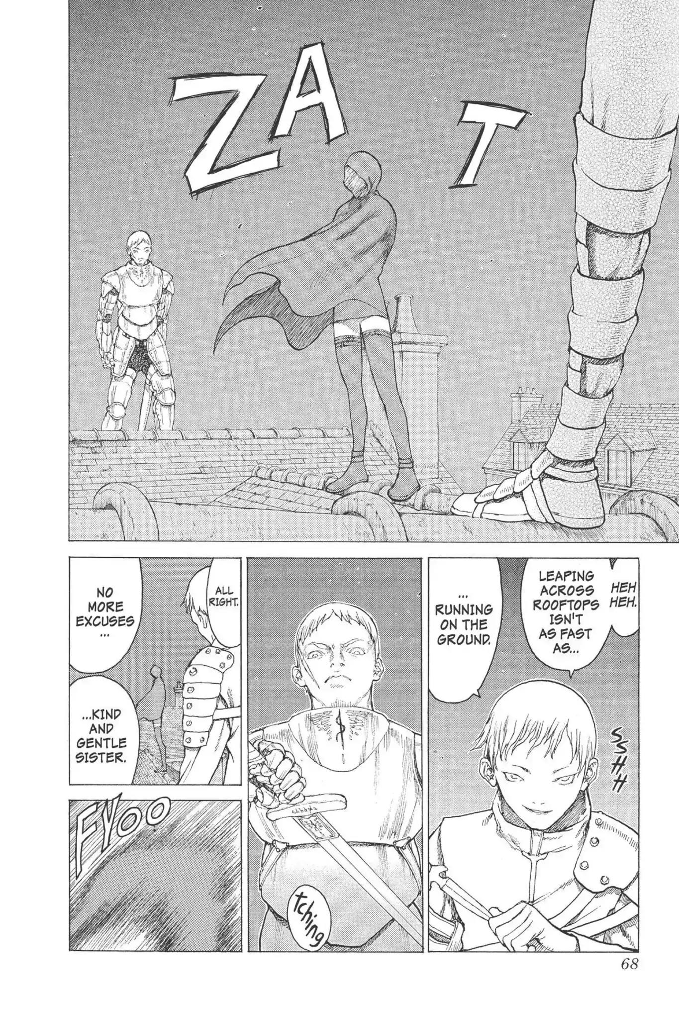 Claymore Chapter 6 page 21 - Chapter 6: Vol.2 Scene 6: Darkness in Paradise, Part 2