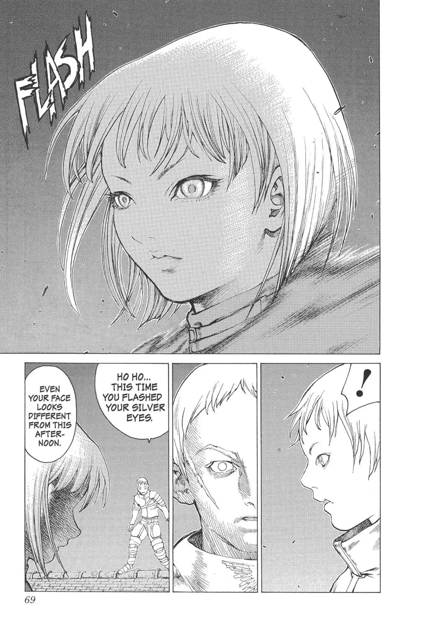 Claymore Chapter 6 page 22 - Chapter 6: Vol.2 Scene 6: Darkness in Paradise, Part 2
