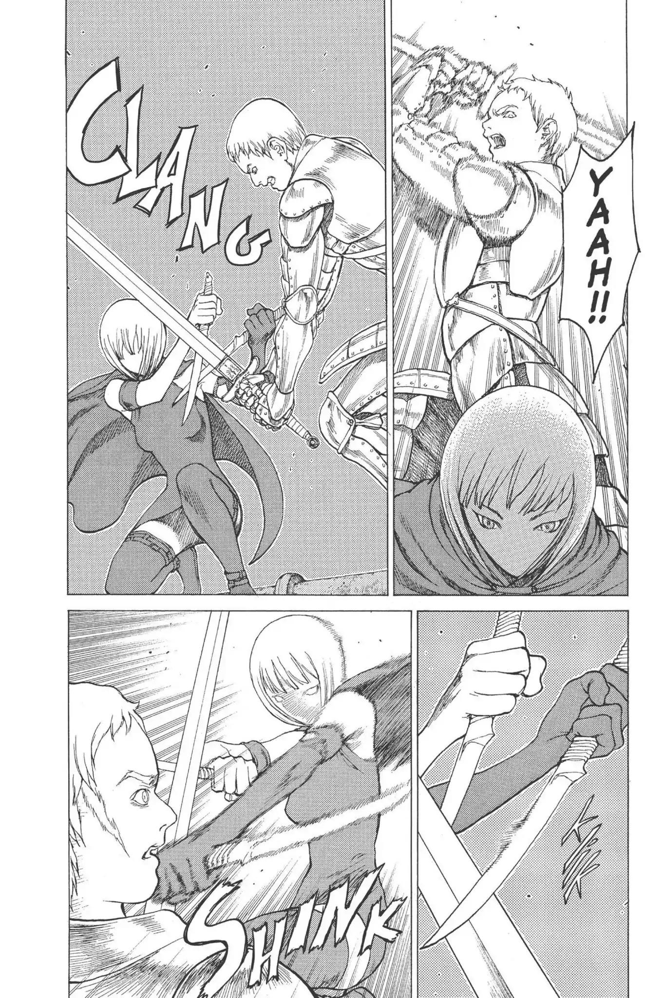 Claymore Chapter 6 page 25 - Chapter 6: Vol.2 Scene 6: Darkness in Paradise, Part 2