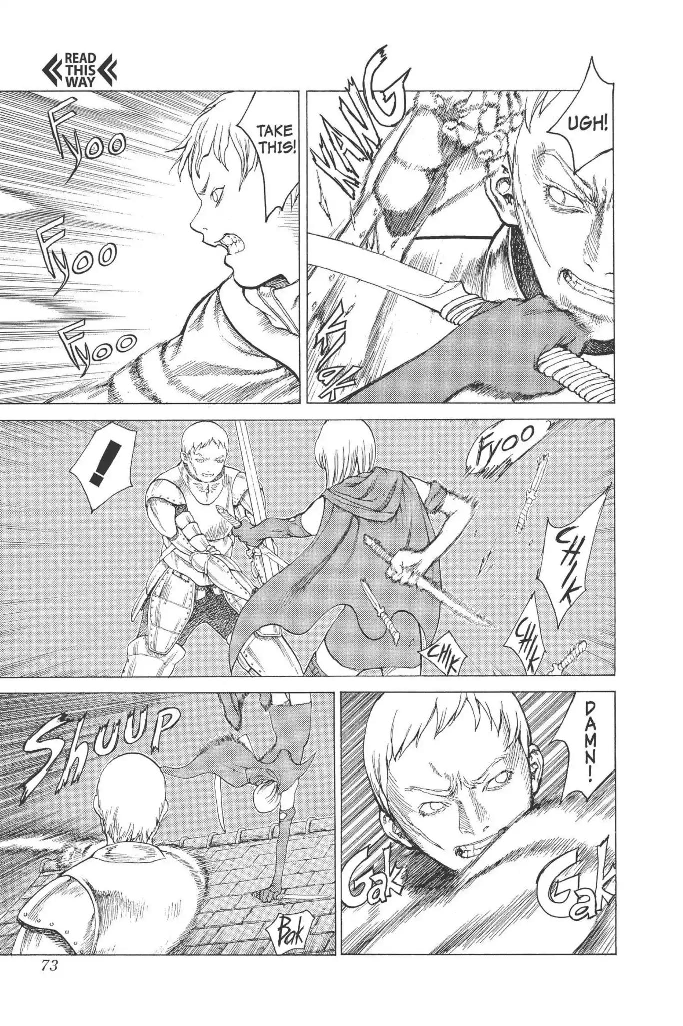 Claymore Chapter 6 page 26 - Chapter 6: Vol.2 Scene 6: Darkness in Paradise, Part 2