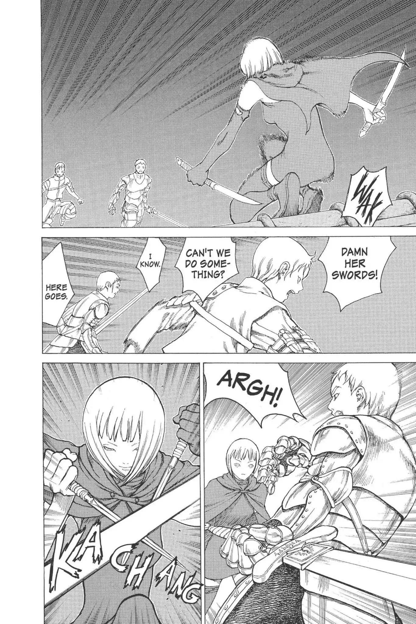 Claymore Chapter 6 page 27 - Chapter 6: Vol.2 Scene 6: Darkness in Paradise, Part 2