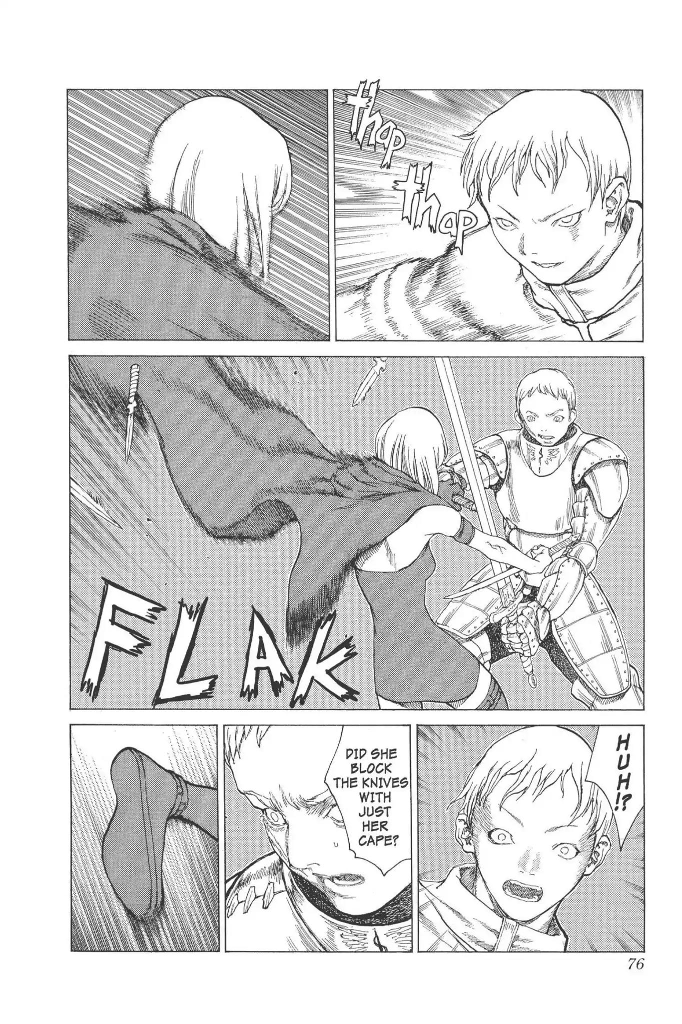 Claymore Chapter 6 page 29 - Chapter 6: Vol.2 Scene 6: Darkness in Paradise, Part 2
