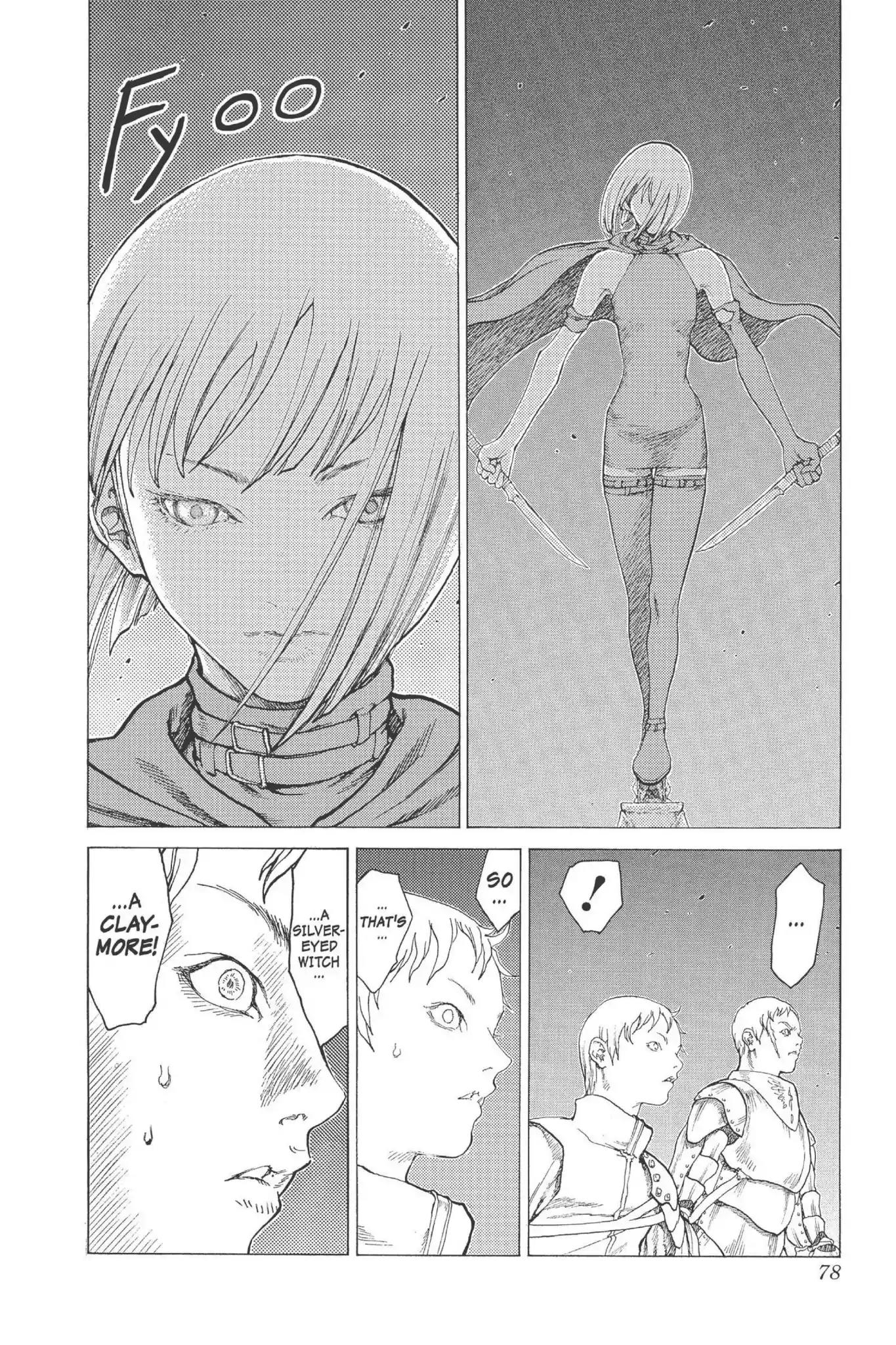 Claymore Chapter 6 page 31 - Chapter 6: Vol.2 Scene 6: Darkness in Paradise, Part 2