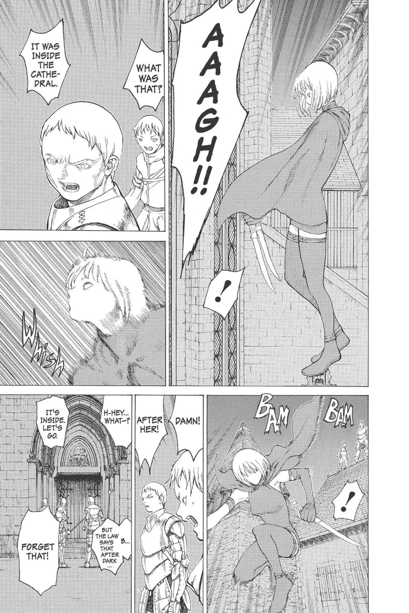 Claymore Chapter 6 page 32 - Chapter 6: Vol.2 Scene 6: Darkness in Paradise, Part 2