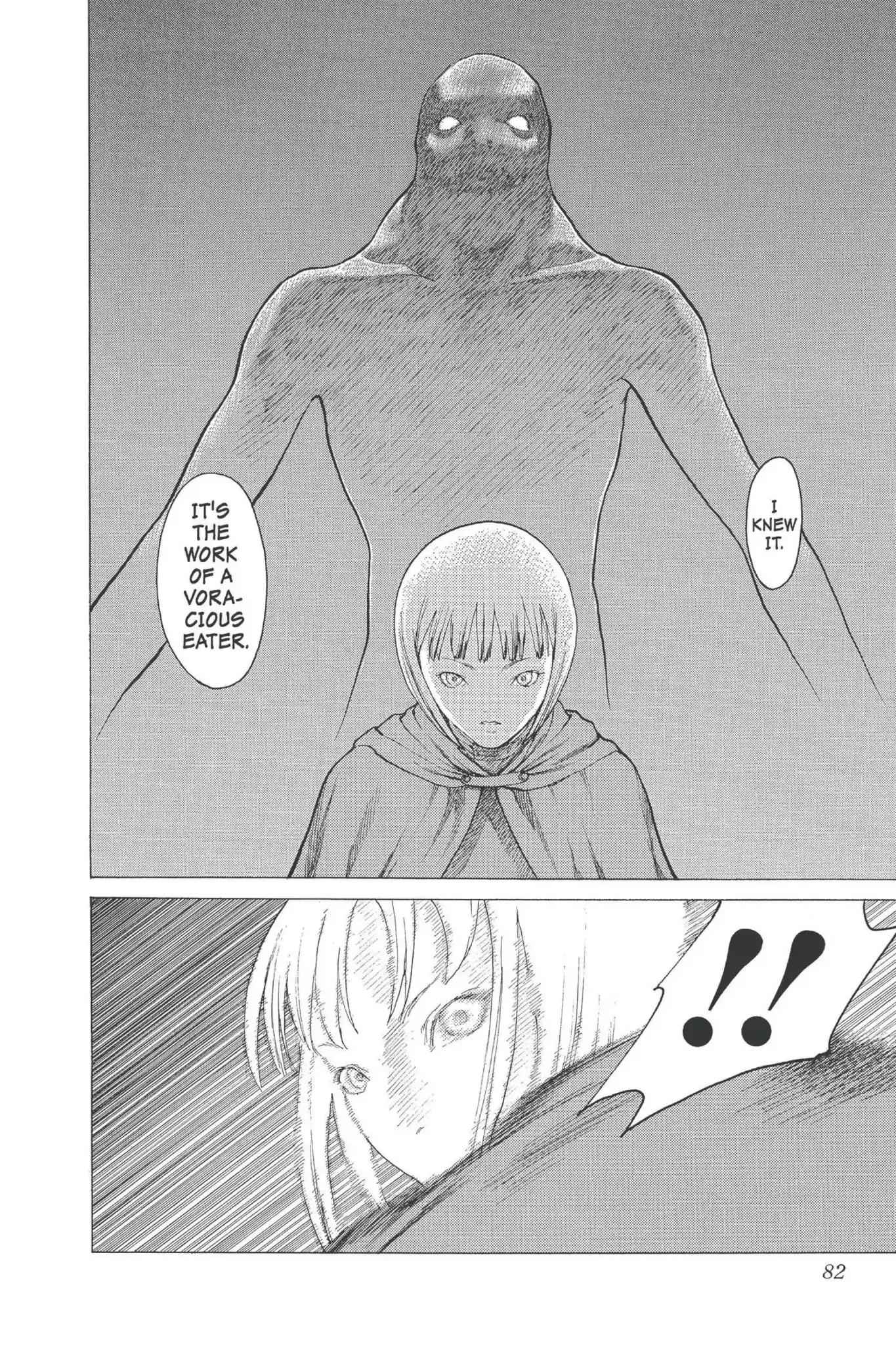 Claymore Chapter 6 page 35 - Chapter 6: Vol.2 Scene 6: Darkness in Paradise, Part 2