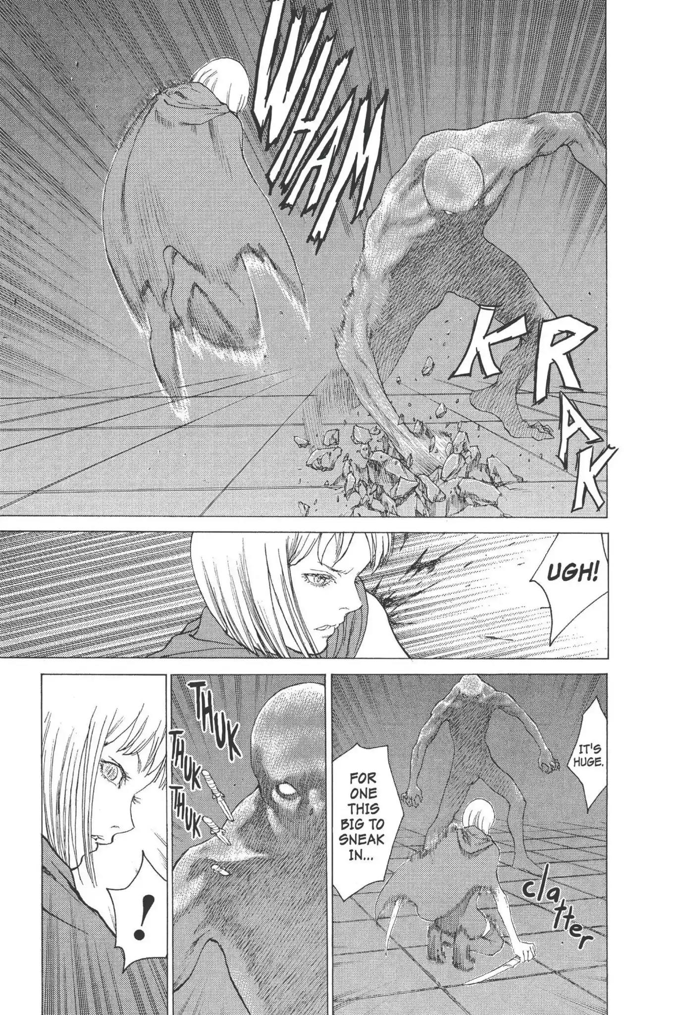 Claymore Chapter 6 page 36 - Chapter 6: Vol.2 Scene 6: Darkness in Paradise, Part 2