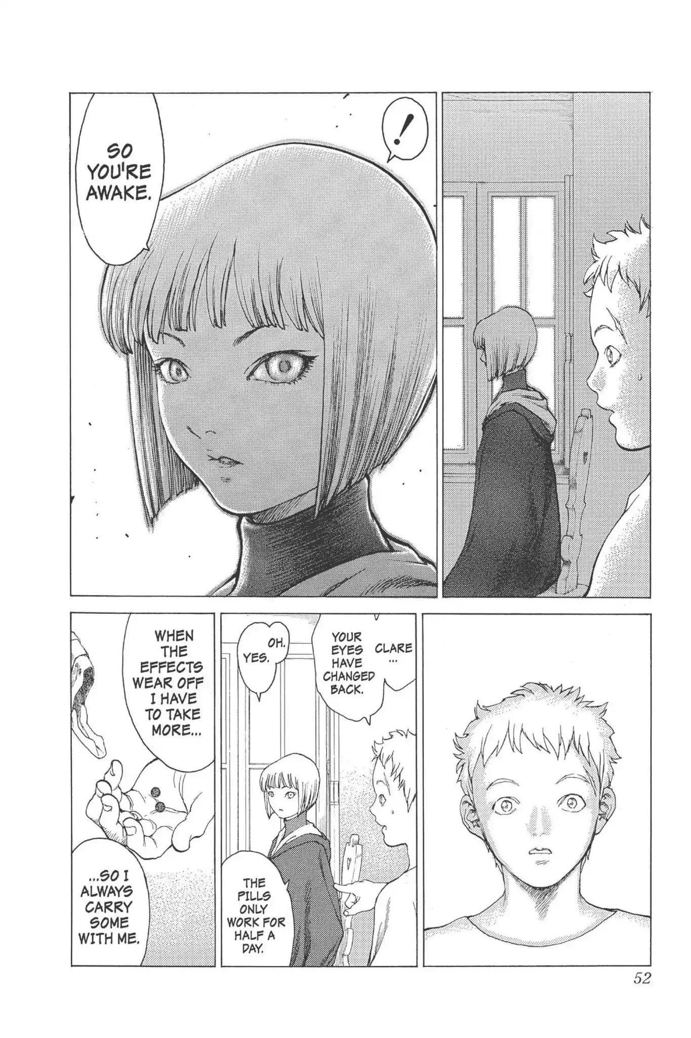 Claymore Chapter 6 page 5 - Chapter 6: Vol.2 Scene 6: Darkness in Paradise, Part 2