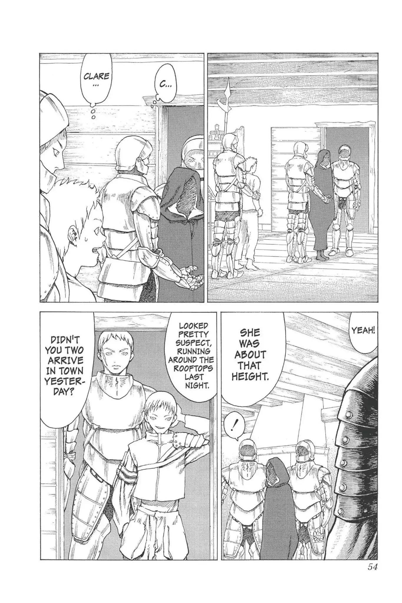 Claymore Chapter 6 page 7 - Chapter 6: Vol.2 Scene 6: Darkness in Paradise, Part 2