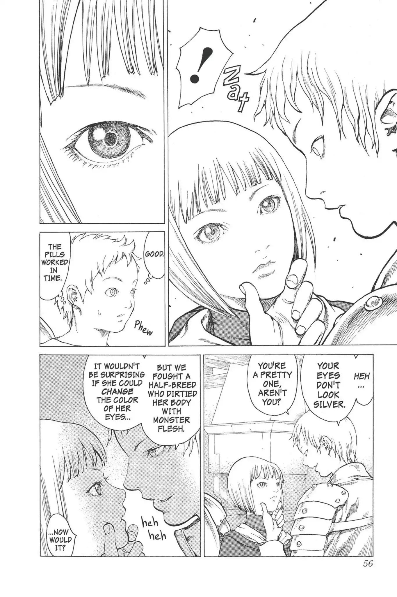 Claymore Chapter 6 page 9 - Chapter 6: Vol.2 Scene 6: Darkness in Paradise, Part 2