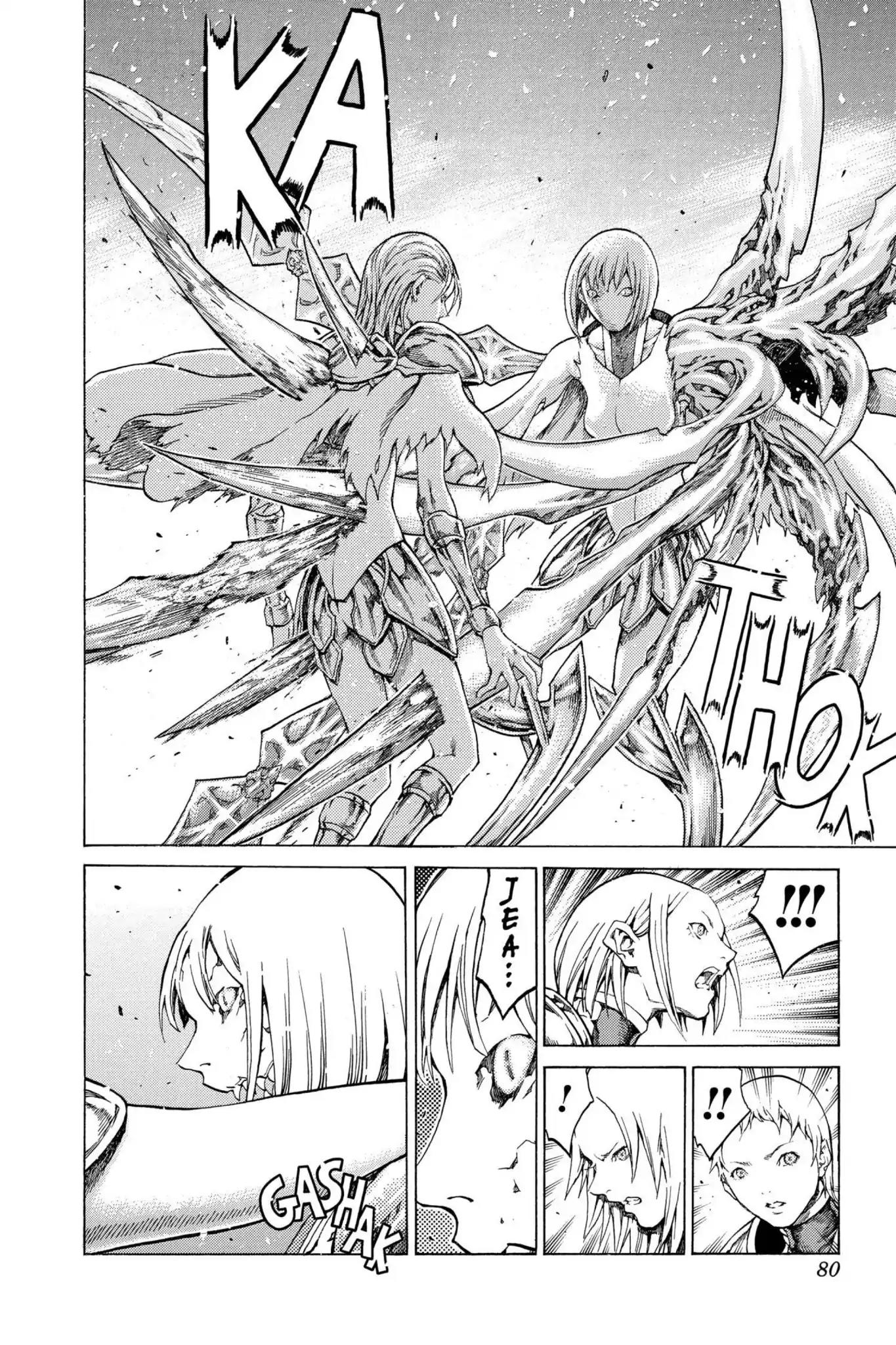 Claymore Chapter 60 page 10 - Chapter 60: Vol.11 Scene 60: The Assault on Pieta, Part 4