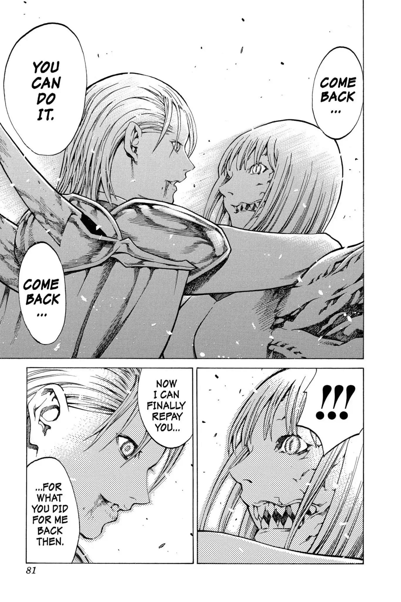Claymore Chapter 60 page 11 - Chapter 60: Vol.11 Scene 60: The Assault on Pieta, Part 4