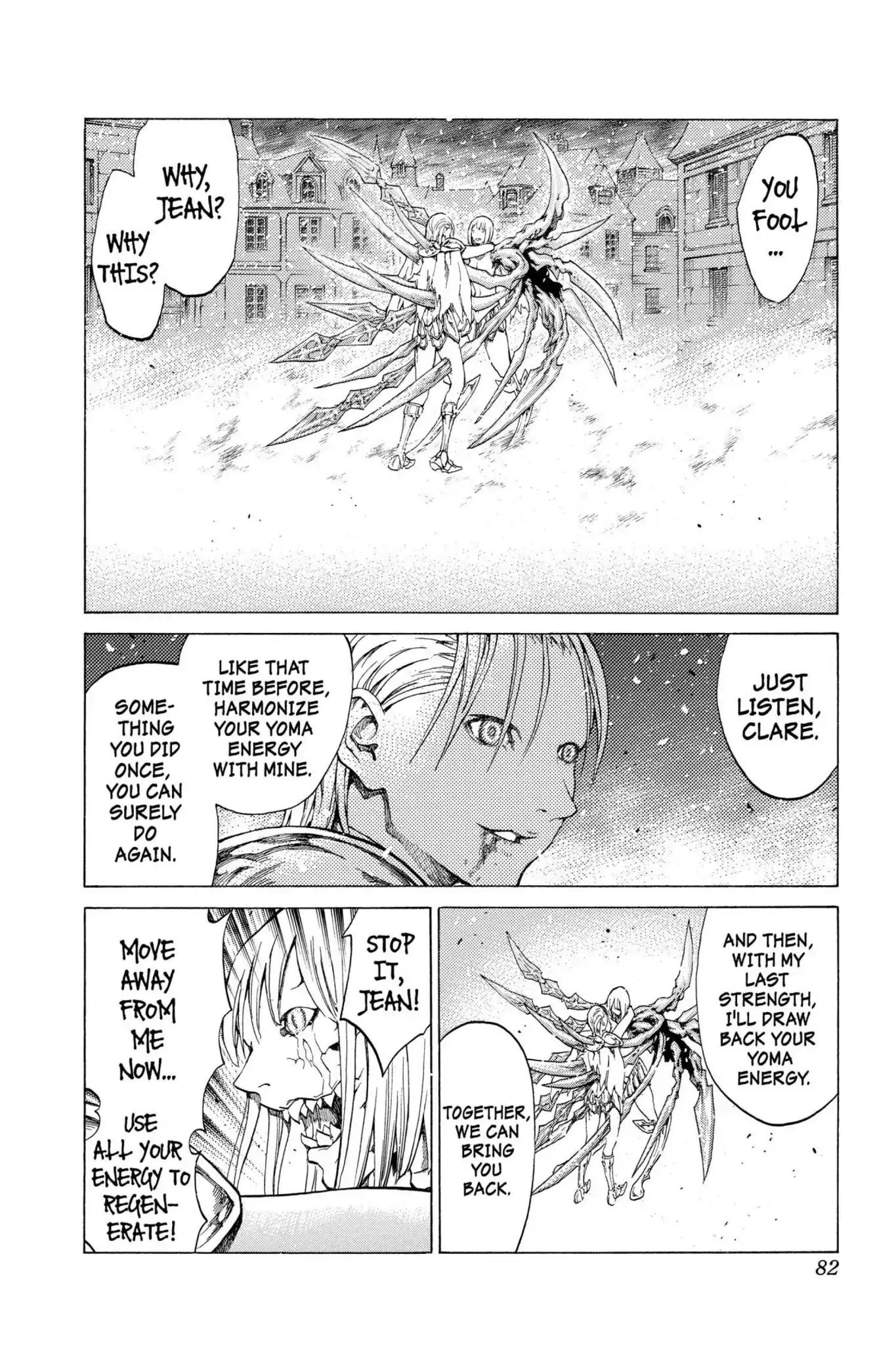 Claymore Chapter 60 page 12 - Chapter 60: Vol.11 Scene 60: The Assault on Pieta, Part 4