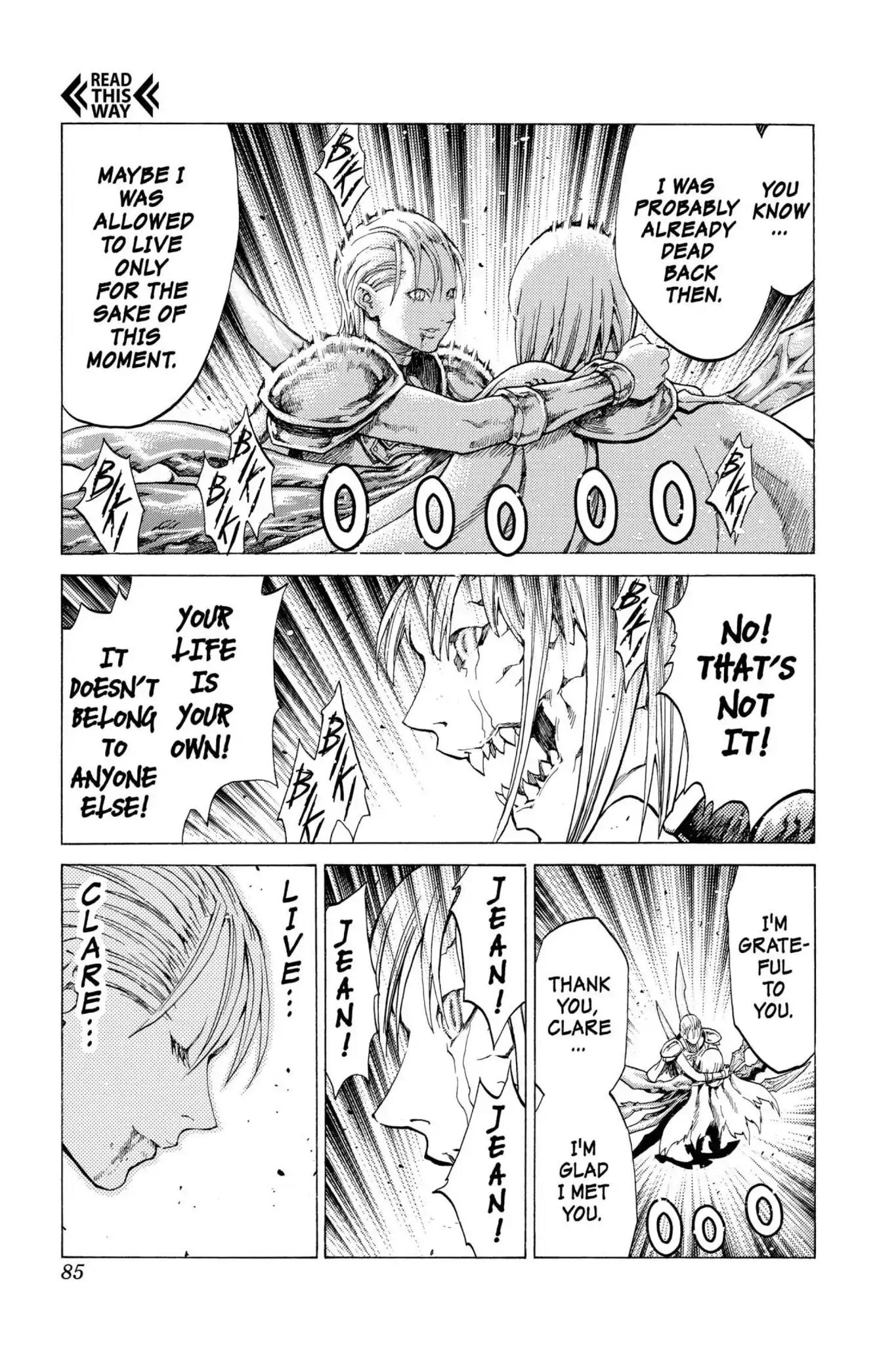 Claymore Chapter 60 page 15 - Chapter 60: Vol.11 Scene 60: The Assault on Pieta, Part 4