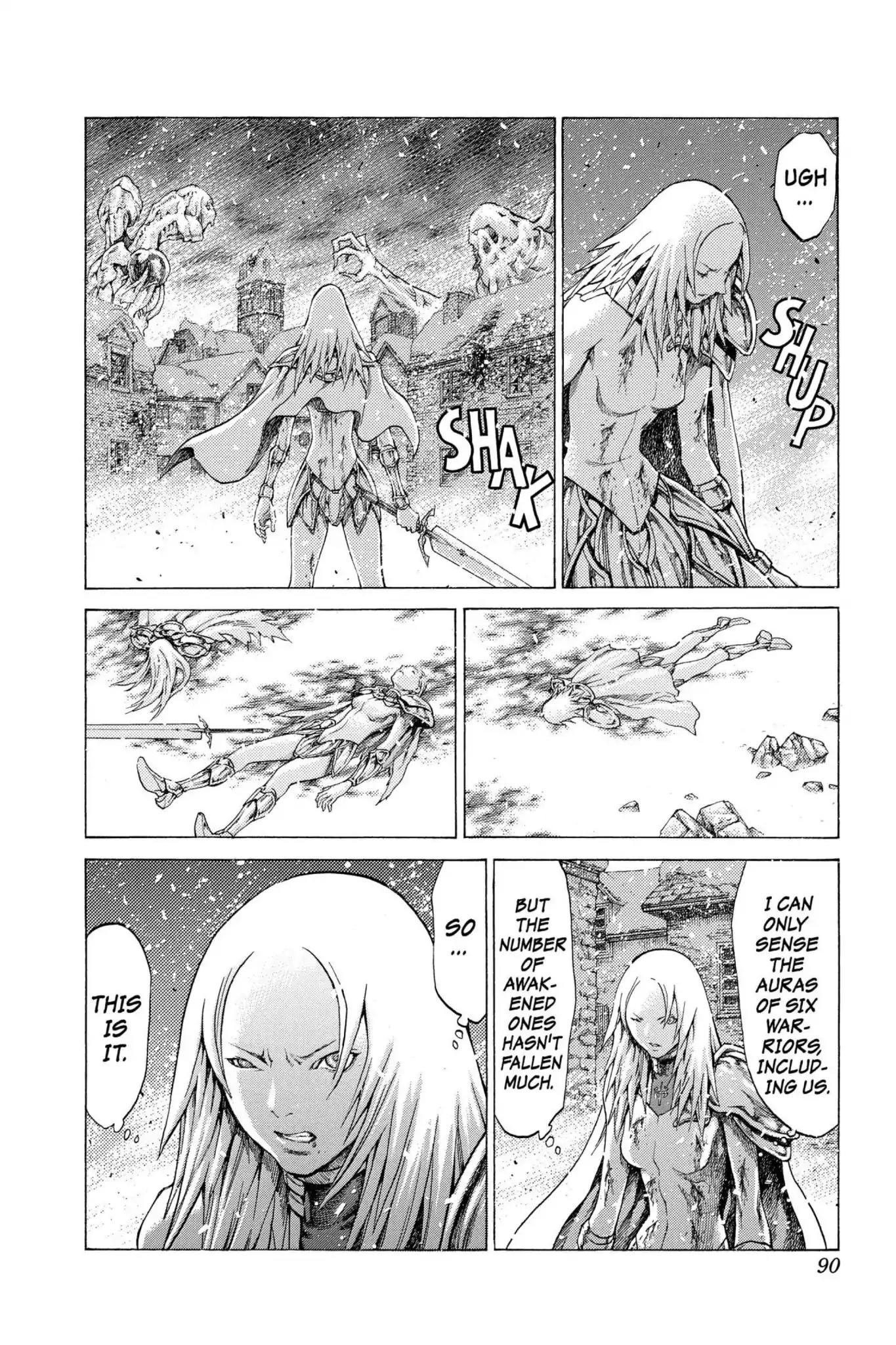 Claymore Chapter 60 page 19 - Chapter 60: Vol.11 Scene 60: The Assault on Pieta, Part 4