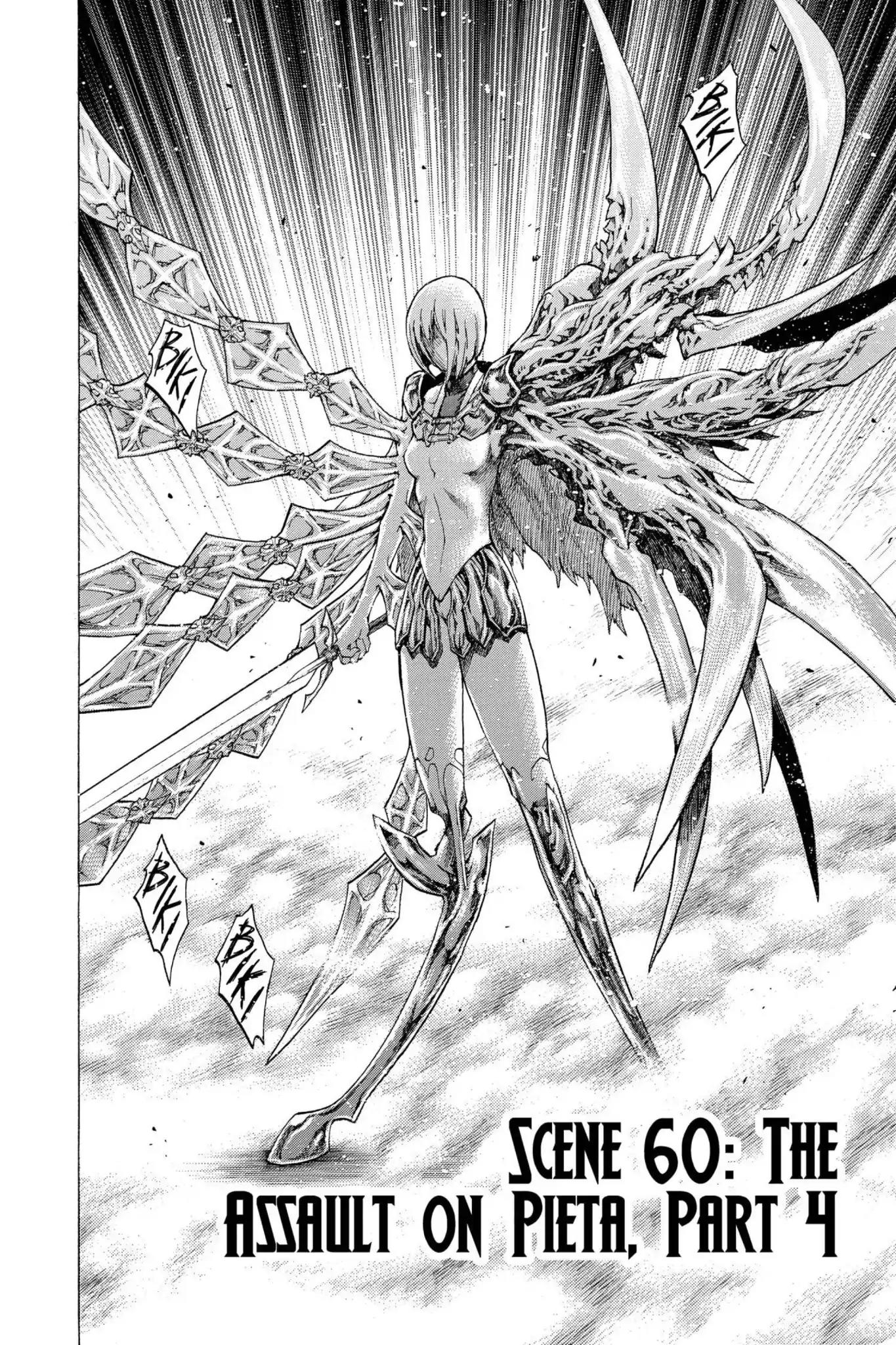 Claymore Chapter 60 page 2 - Chapter 60: Vol.11 Scene 60: The Assault on Pieta, Part 4