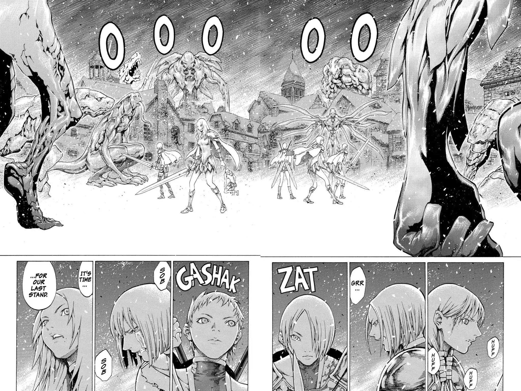 Claymore Chapter 60 page 21 - Chapter 60: Vol.11 Scene 60: The Assault on Pieta, Part 4