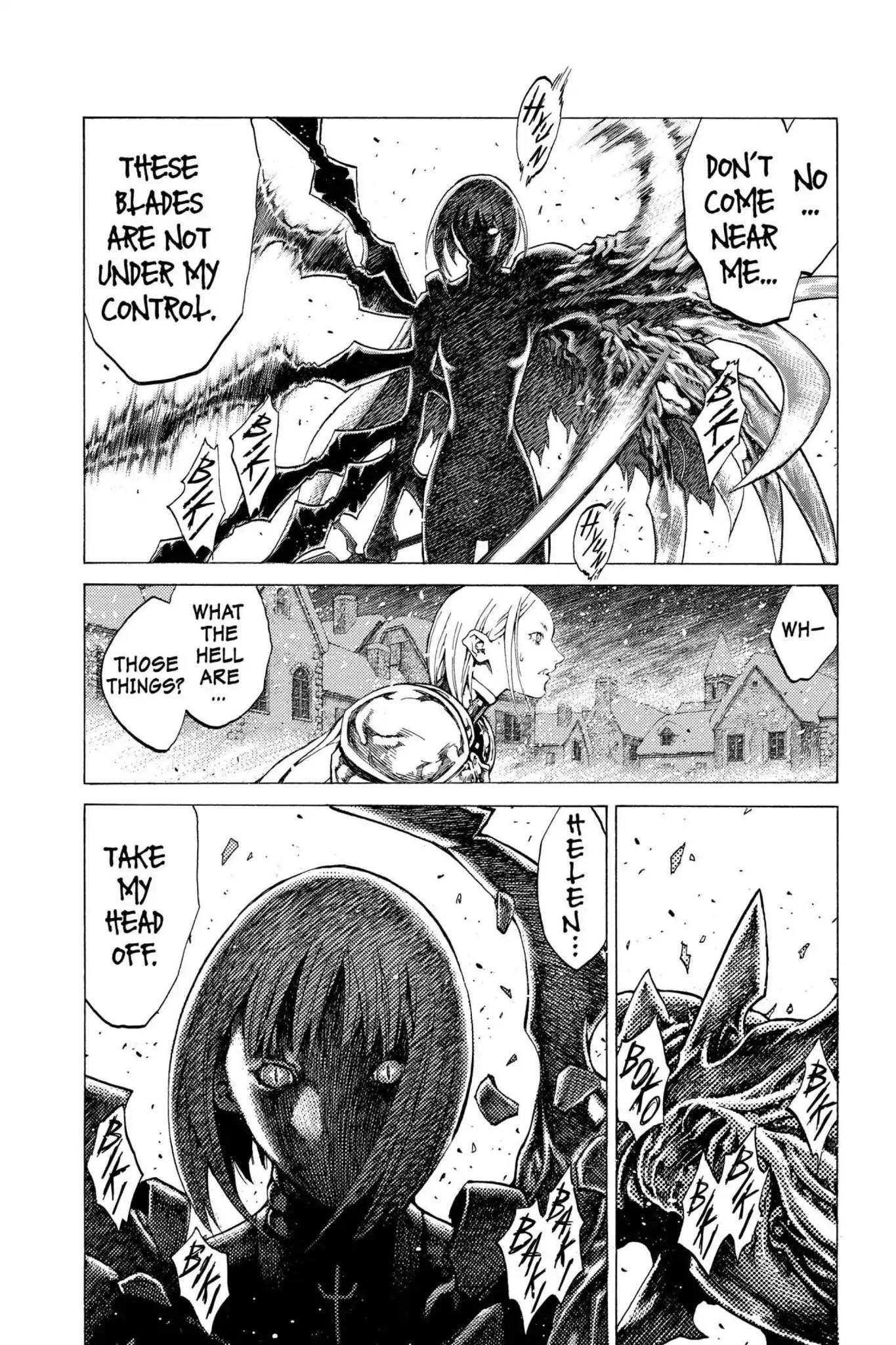 Claymore Chapter 60 page 4 - Chapter 60: Vol.11 Scene 60: The Assault on Pieta, Part 4