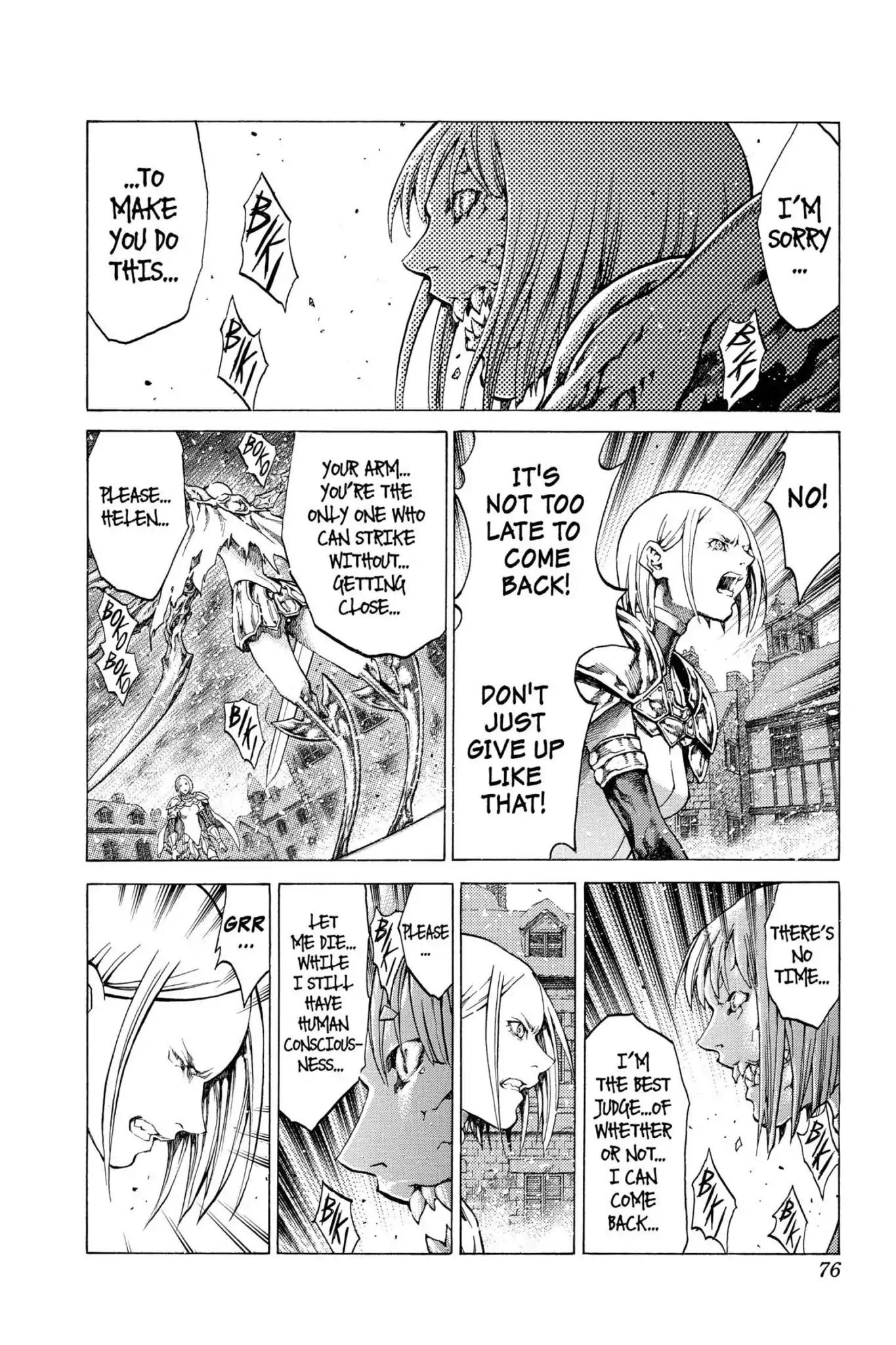 Claymore Chapter 60 page 6 - Chapter 60: Vol.11 Scene 60: The Assault on Pieta, Part 4