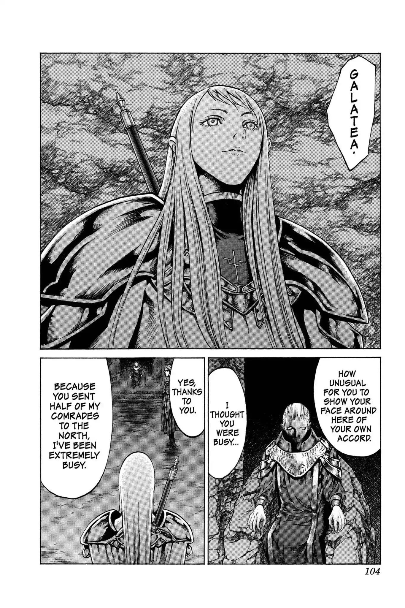Claymore Chapter 61 page 10 - Chapter 61: Vol.11 Scene 61: The Assault on Pieta, Part 5