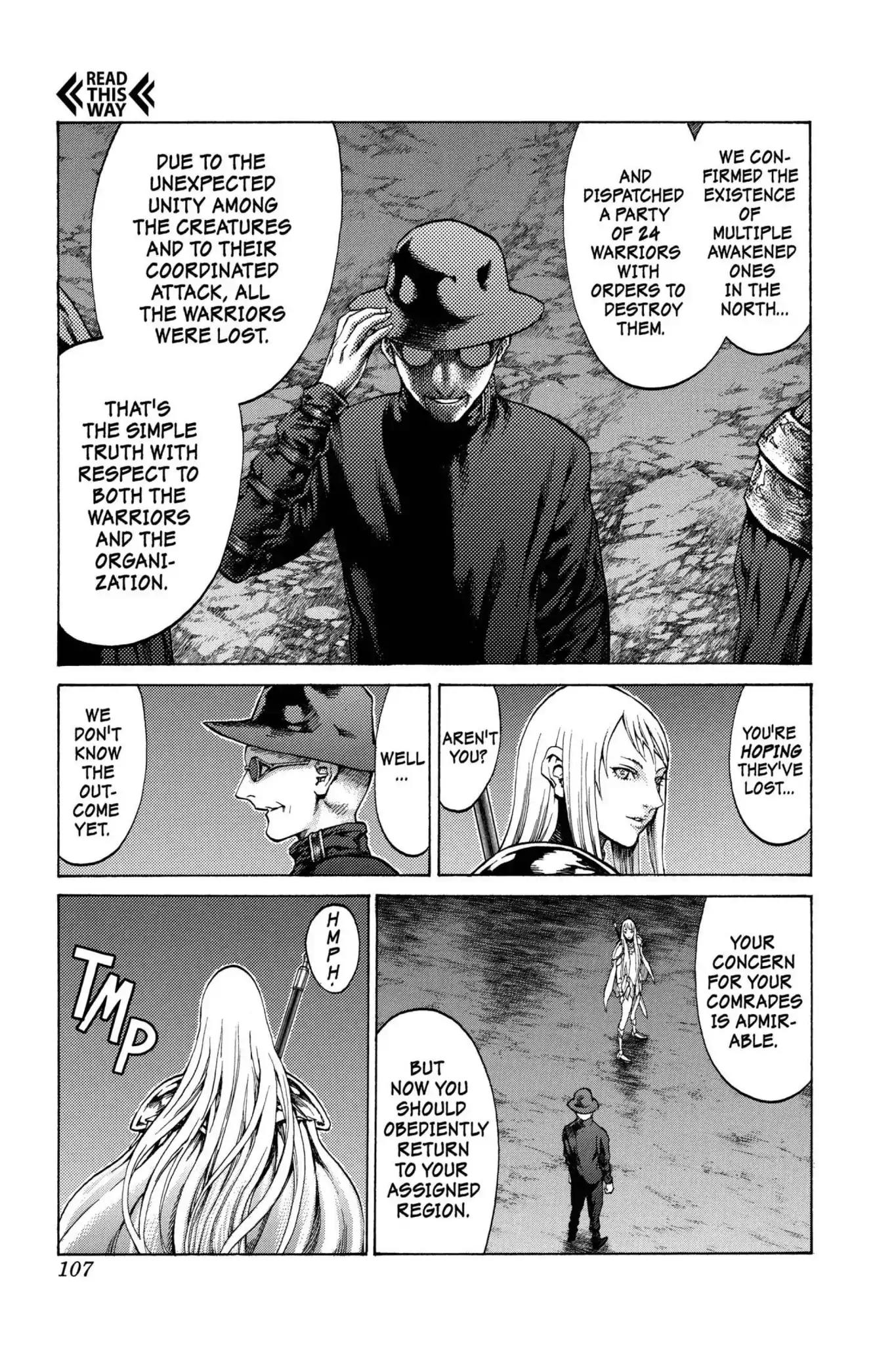 Claymore Chapter 61 page 13 - Chapter 61: Vol.11 Scene 61: The Assault on Pieta, Part 5
