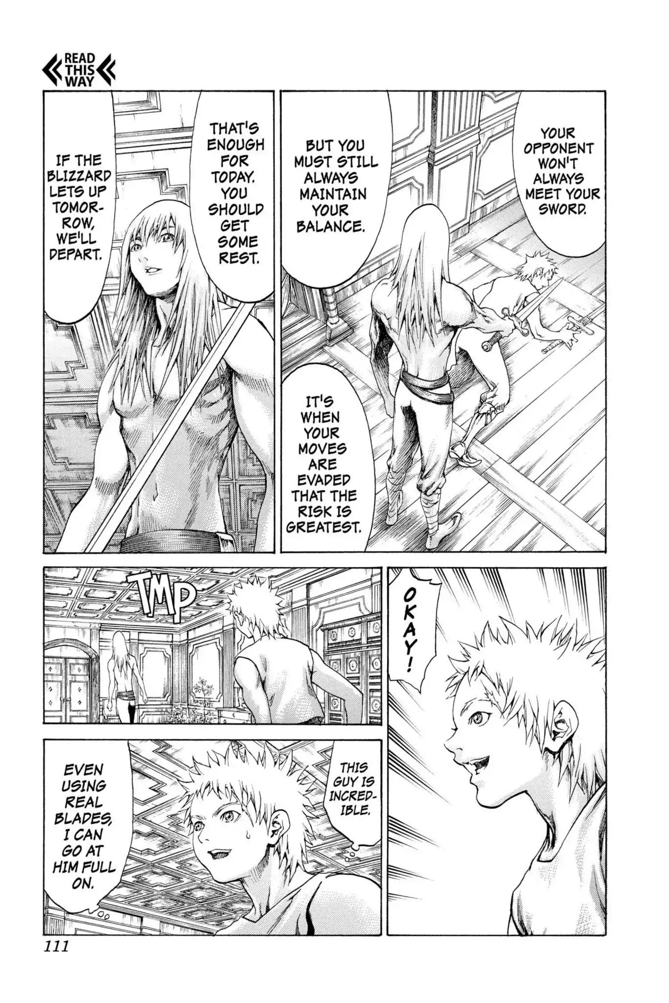 Claymore Chapter 61 page 17 - Chapter 61: Vol.11 Scene 61: The Assault on Pieta, Part 5