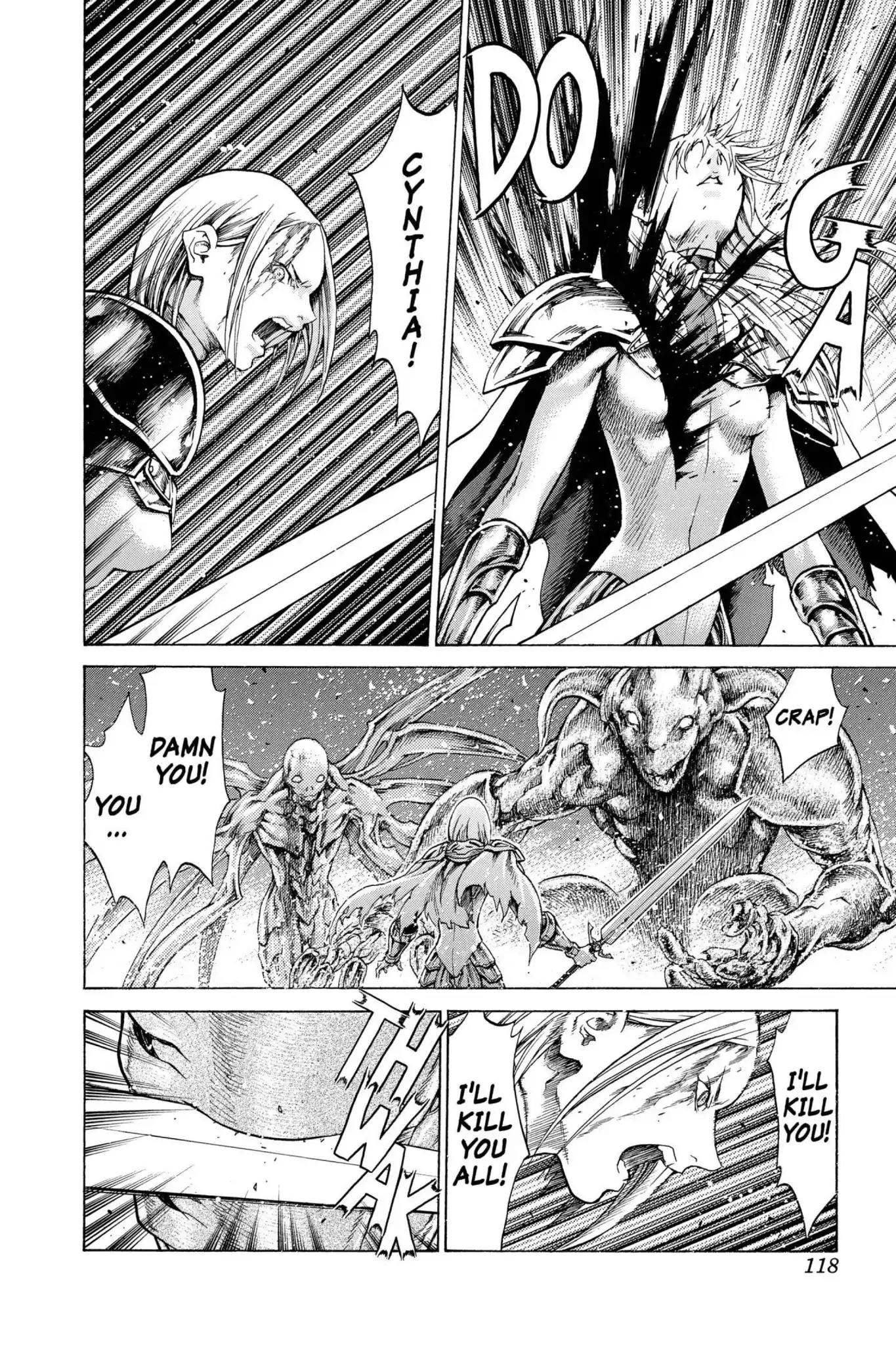 Claymore Chapter 61 page 24 - Chapter 61: Vol.11 Scene 61: The Assault on Pieta, Part 5